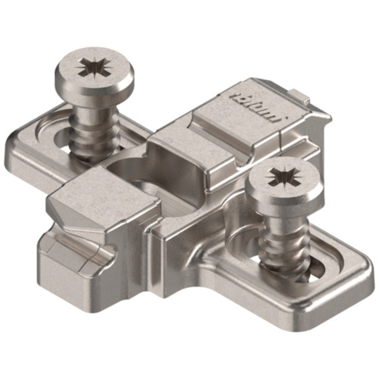 Stelplaat 3mm verdikt m/vijs