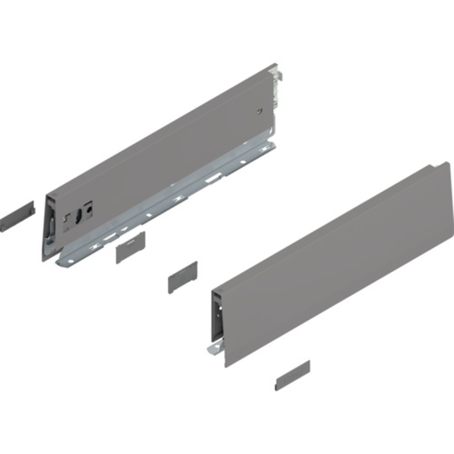 Merivobox zijkant l+r m 350mm indiumgrijs