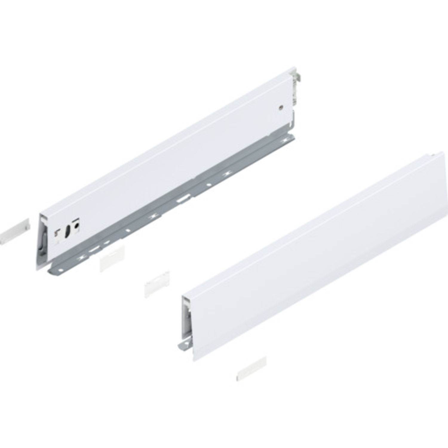 Merivobox zijkant l+r m 450mm zijdewit