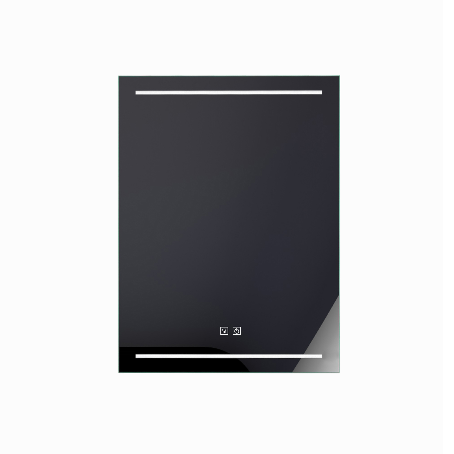Spiegel 800x650 led bov/onder+kelvinch.+verwarming