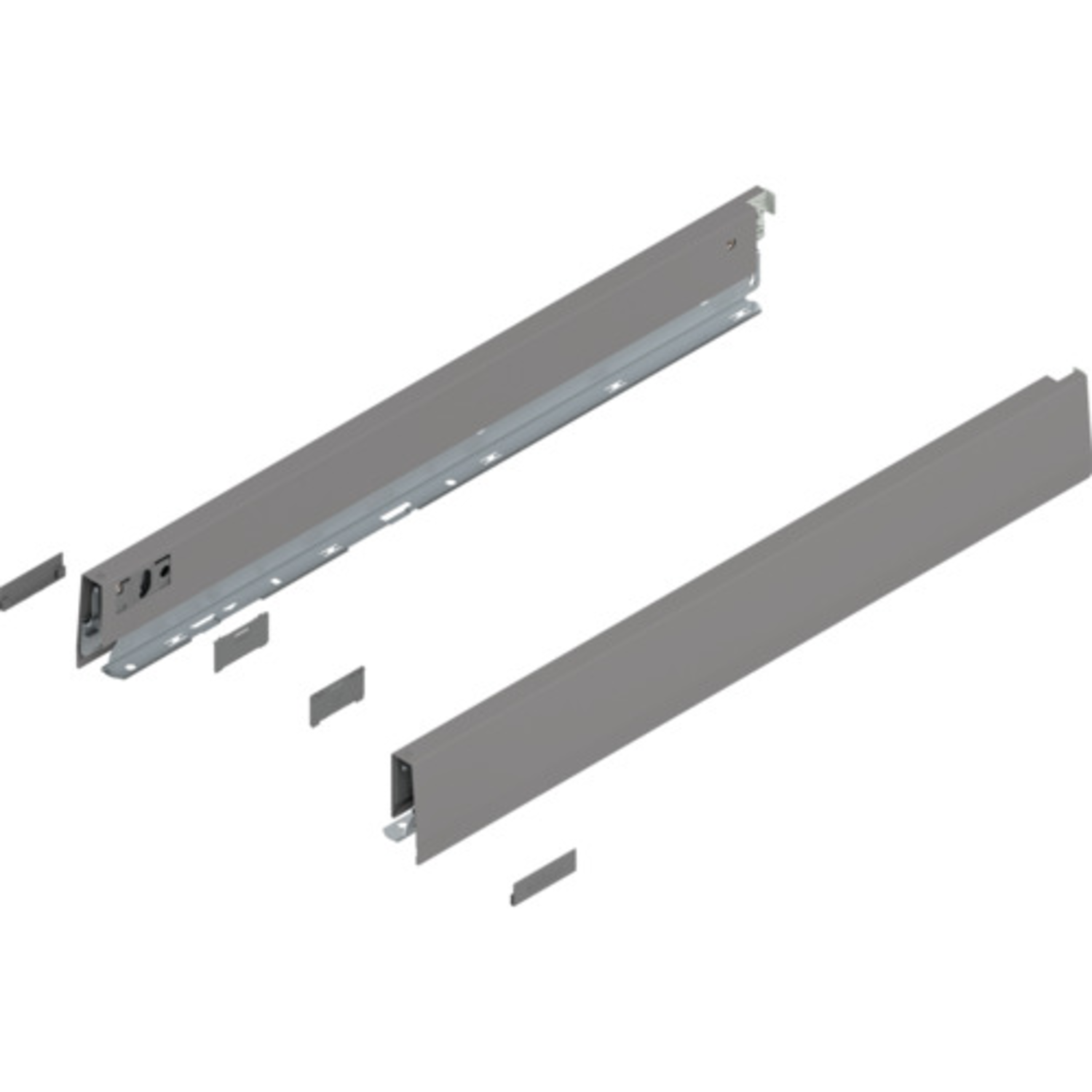 Merivobox zijkant l+r n 550mm indiumgrijs