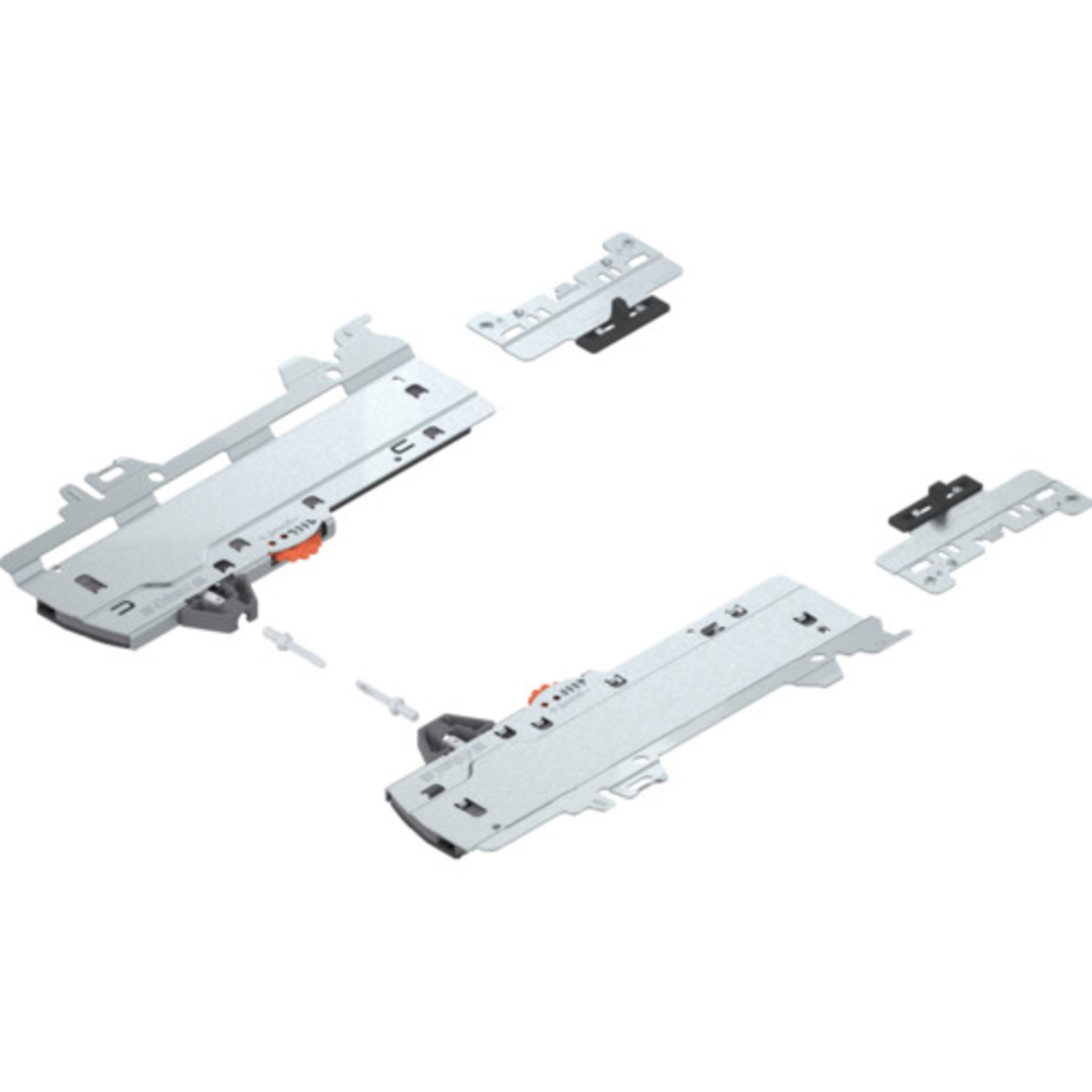Tip-on blumotion set mbx 70kg 450-600mm