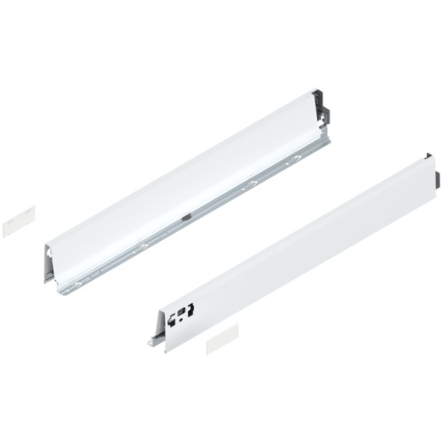 Ladeprofiel m antaro l+r 650mm zijdewit