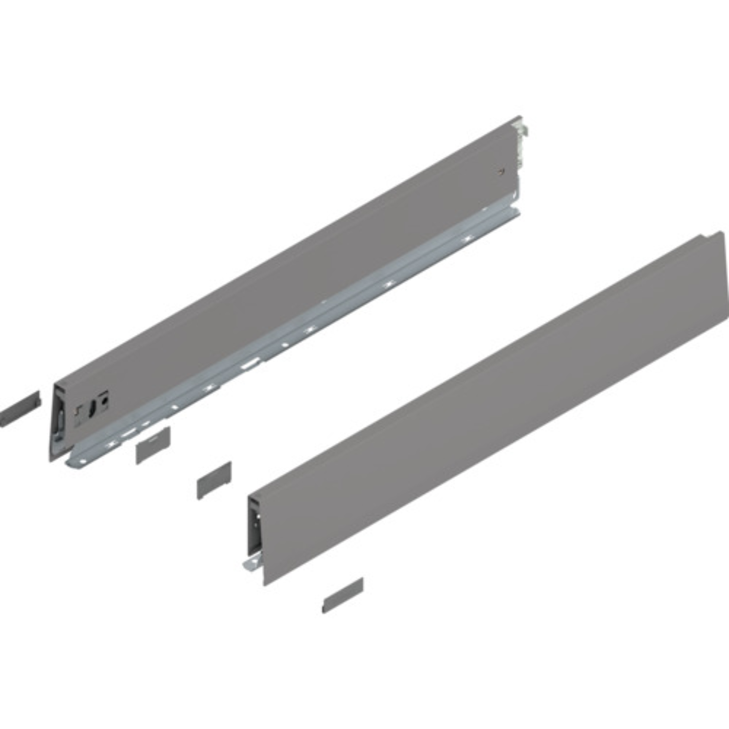 Merivobox zijkant l+r m 600mm indiumgrijs