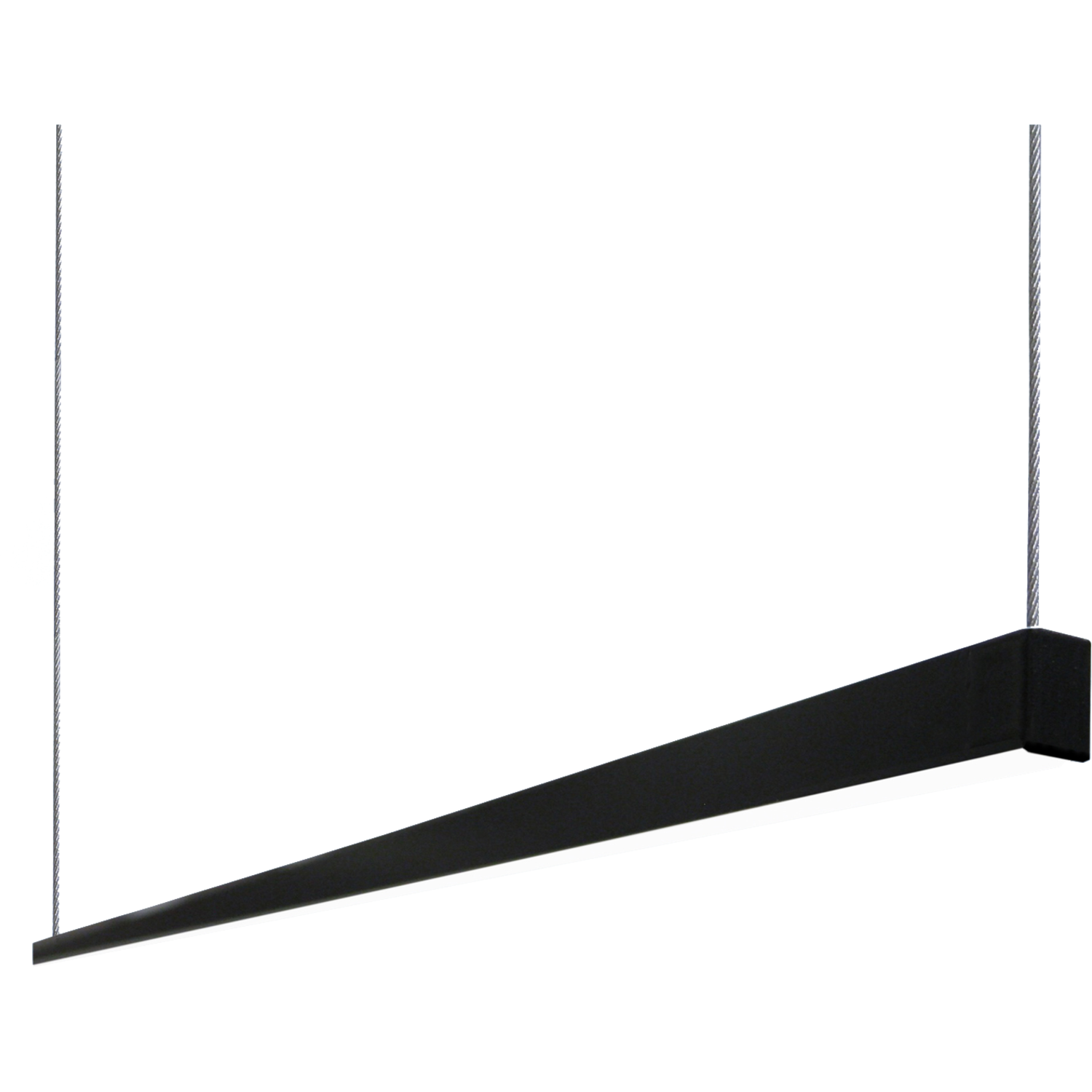 LD8104p led pendel 3000K 28.3 W 220-240v zwartl.15 l.1500mm