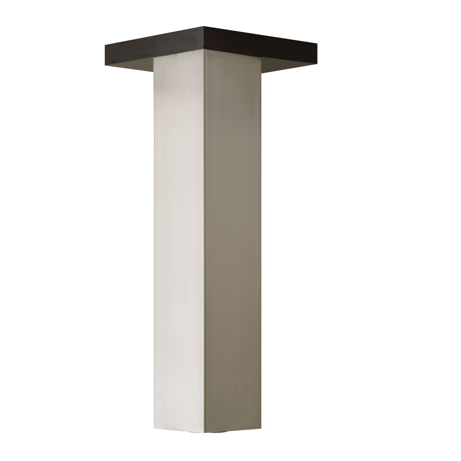 Tafelpoot Q150 rvs look 150x150mm h710 regelbaar