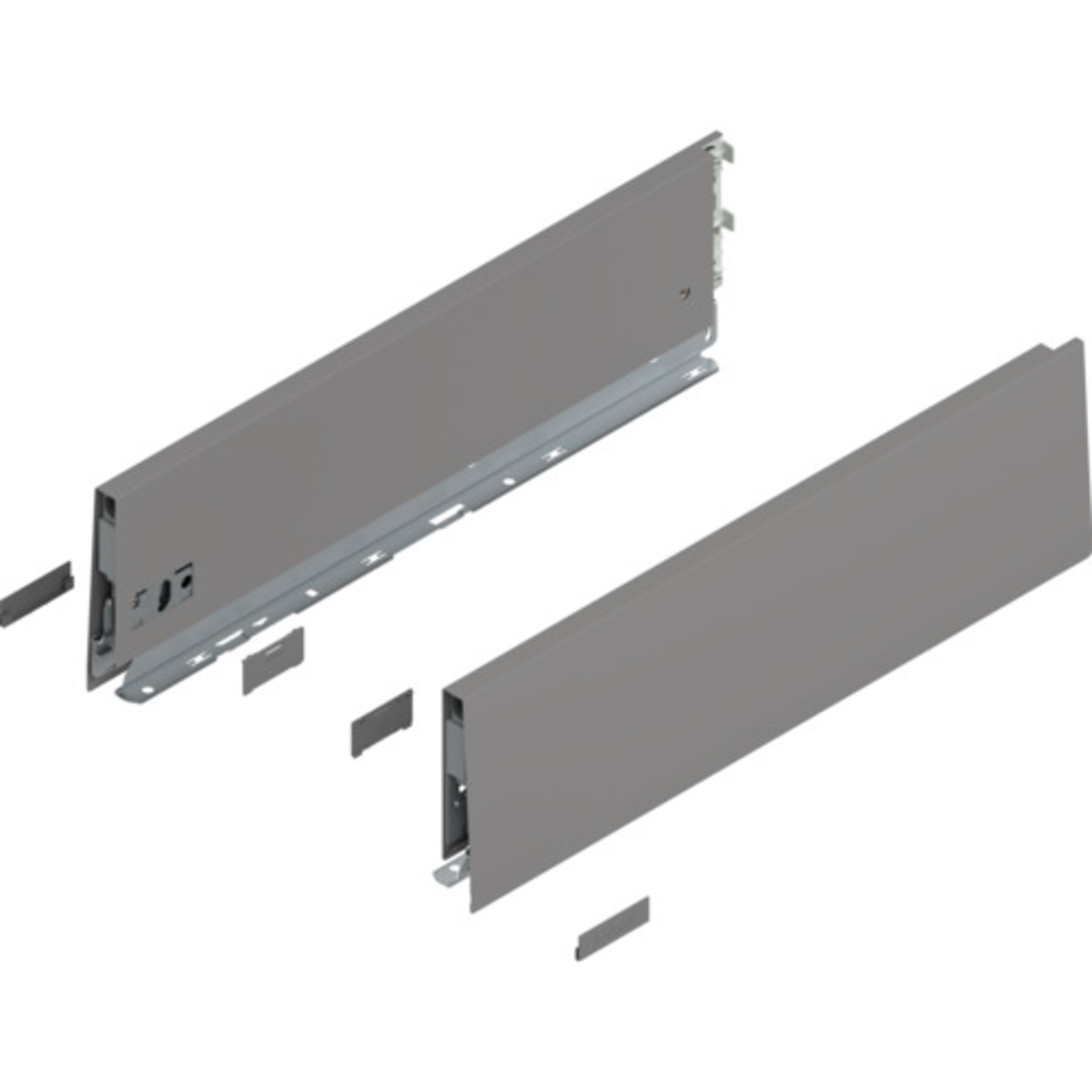 Merivobox zijkant l+r k 450mm indiumgrijs