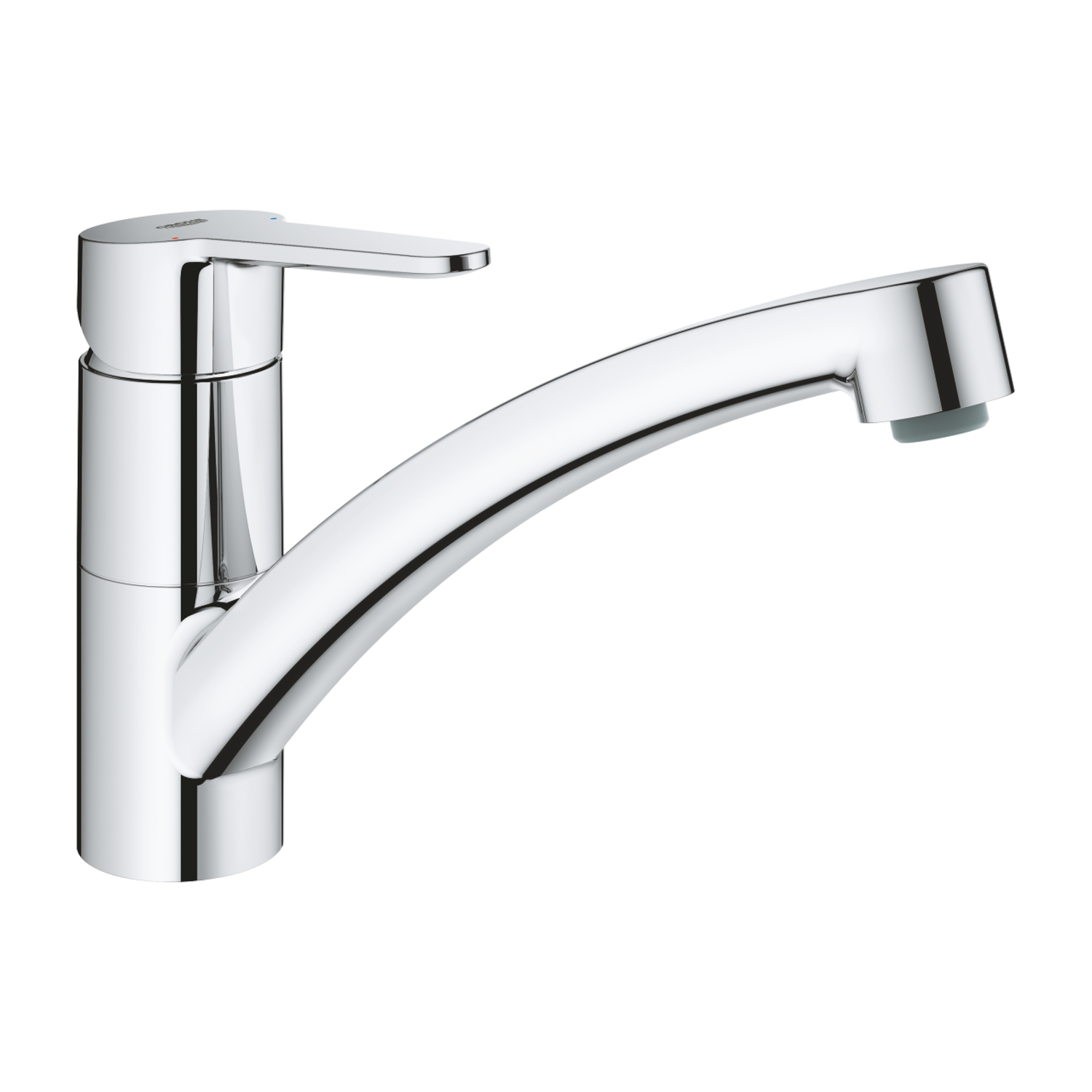 Grohe bau eco lage uitloop chroom