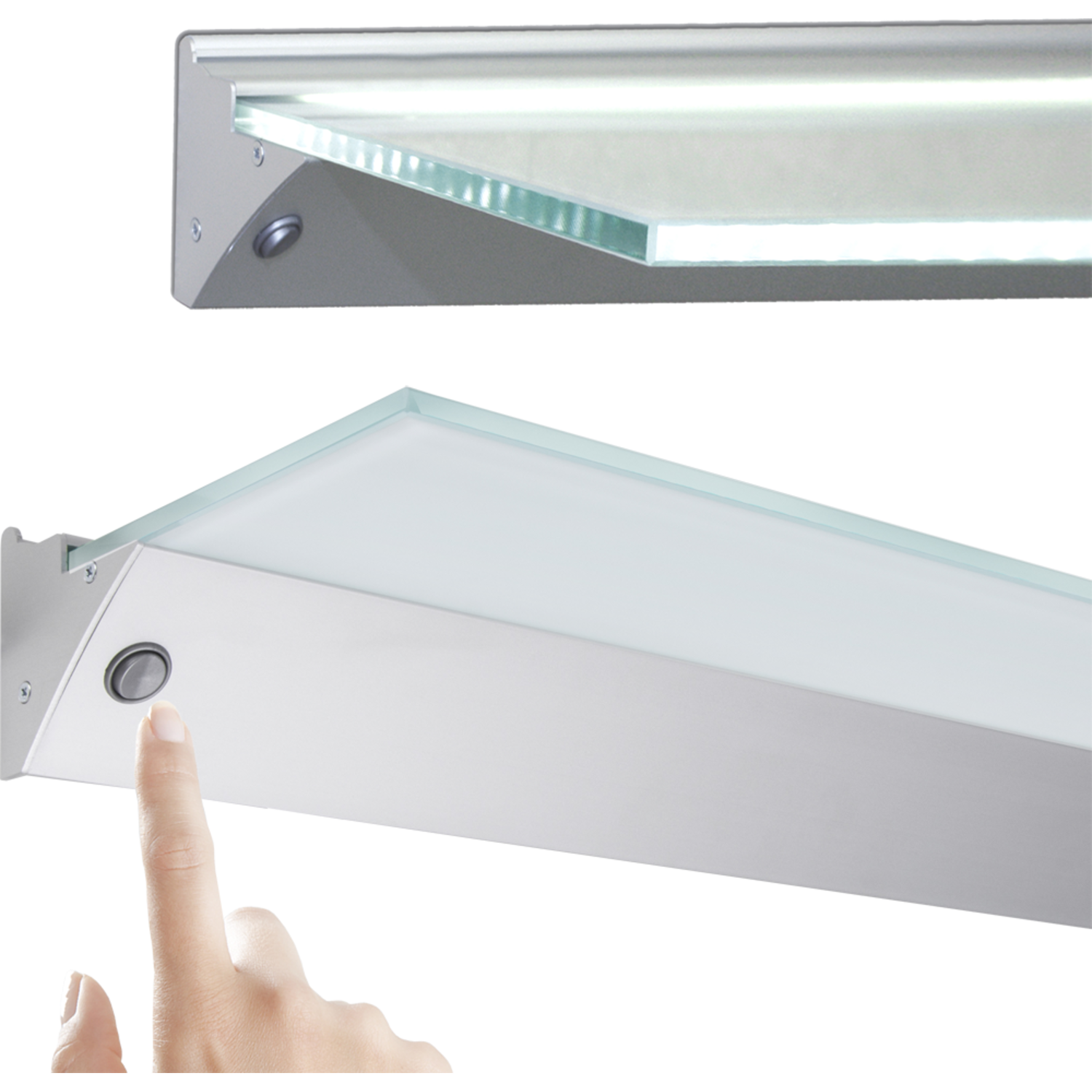 Mono teo led glastablet 900mm 4,8W 230V 4000K