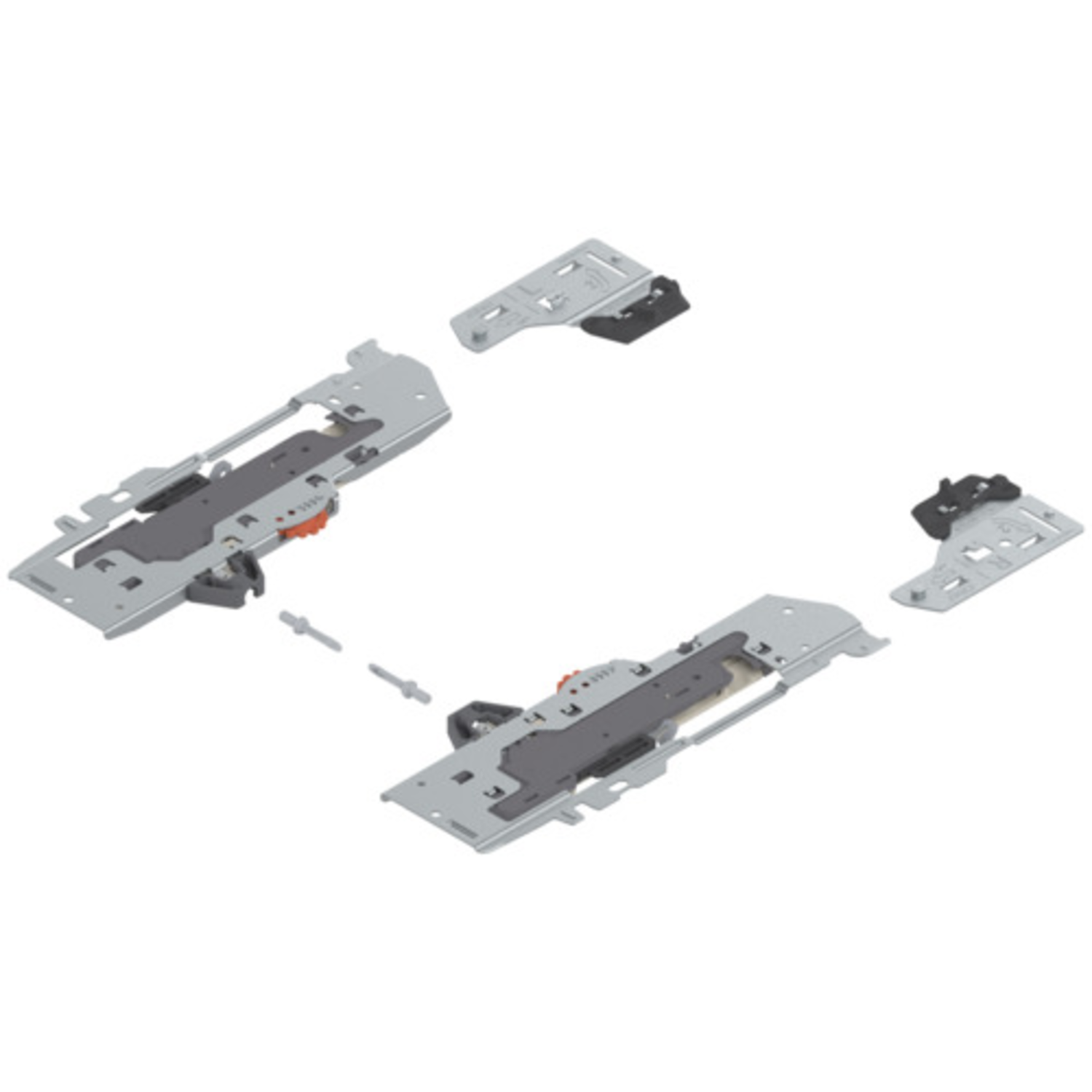 Tip-on blumotion set 270-300mm 20 kg