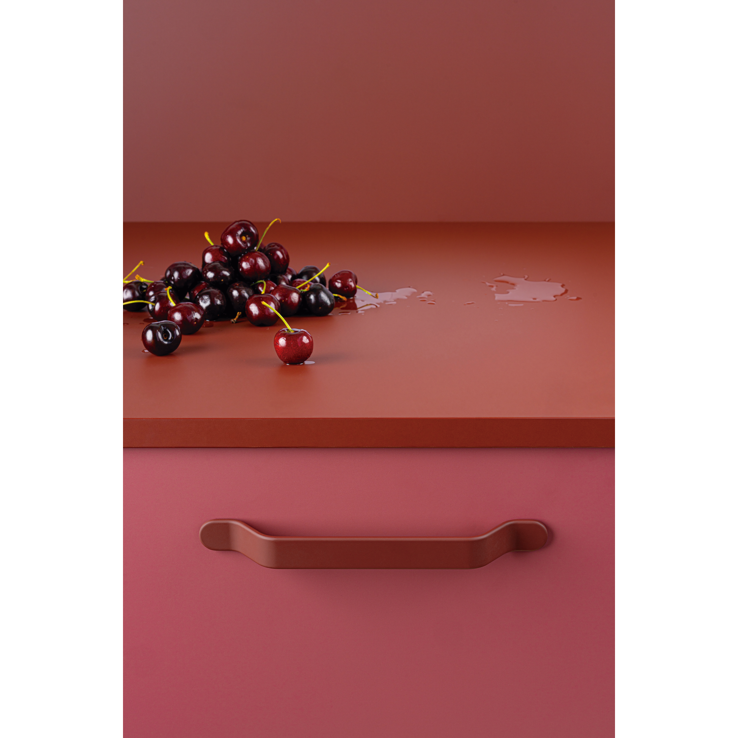 Greep BELT BA160 L221.3 zamak vulkaanrood