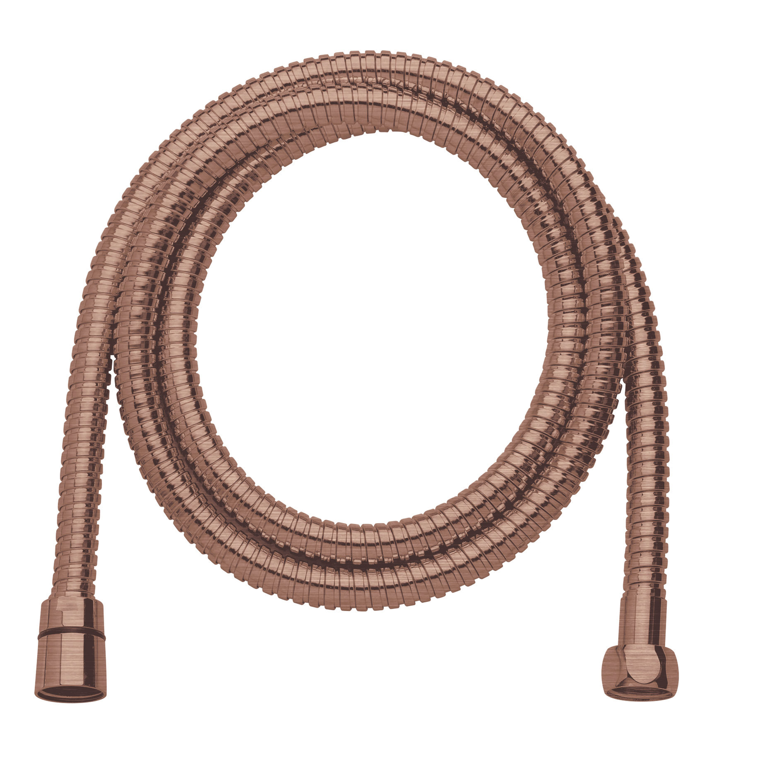 Damixa douche slang 150cm koper geborsteld
