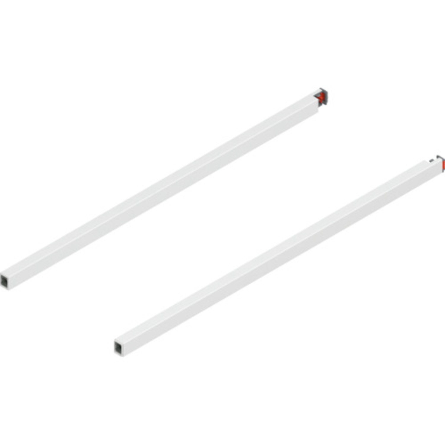 Relingset merivobox 550mm l+r zijdewit