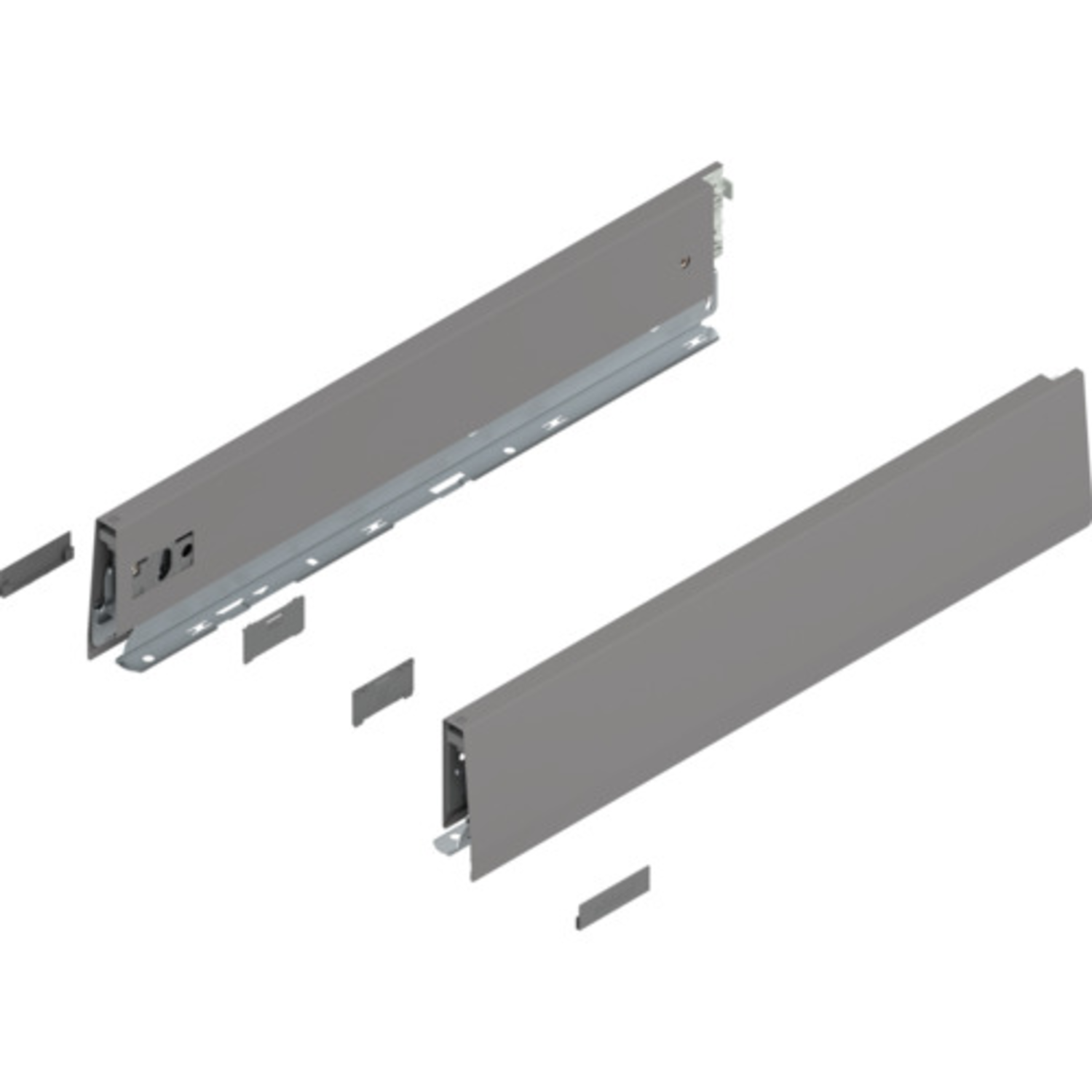 Merivobox zijkant l+r m 450mm indiumgrijs