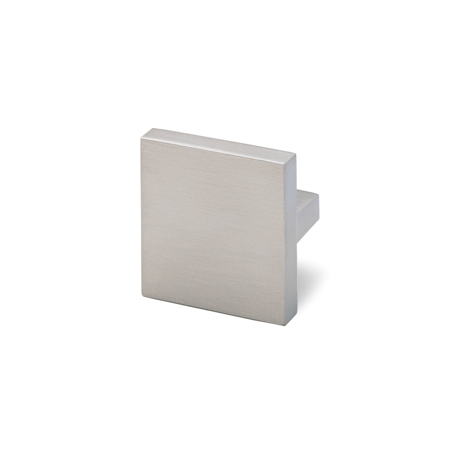 Greep Messana, boorafstand 32, L 42 mm, B 42 mm, H 25 mm, roestvrij staal finish geborsteld