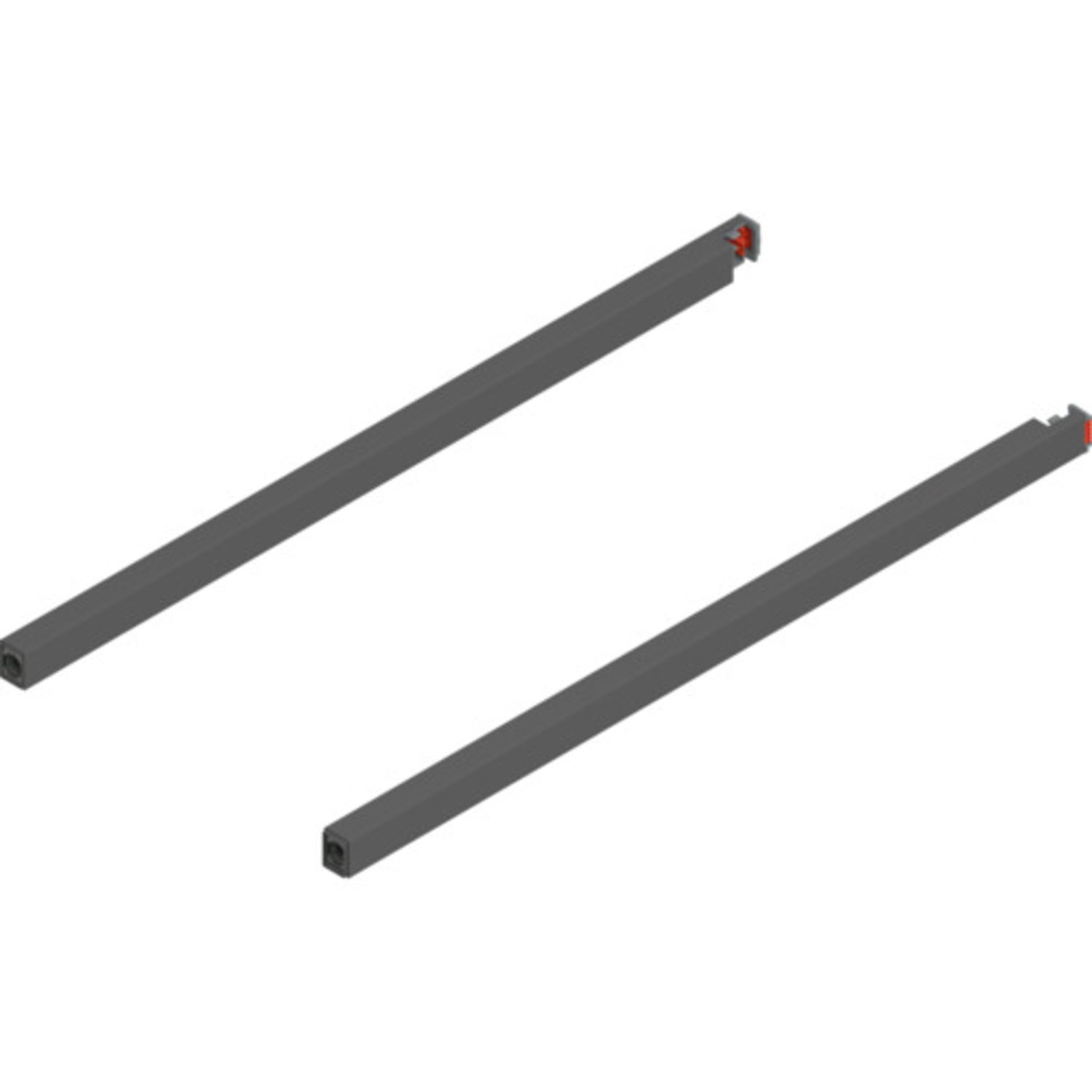 Relingset merivobox 450mm l+r oriongrijs