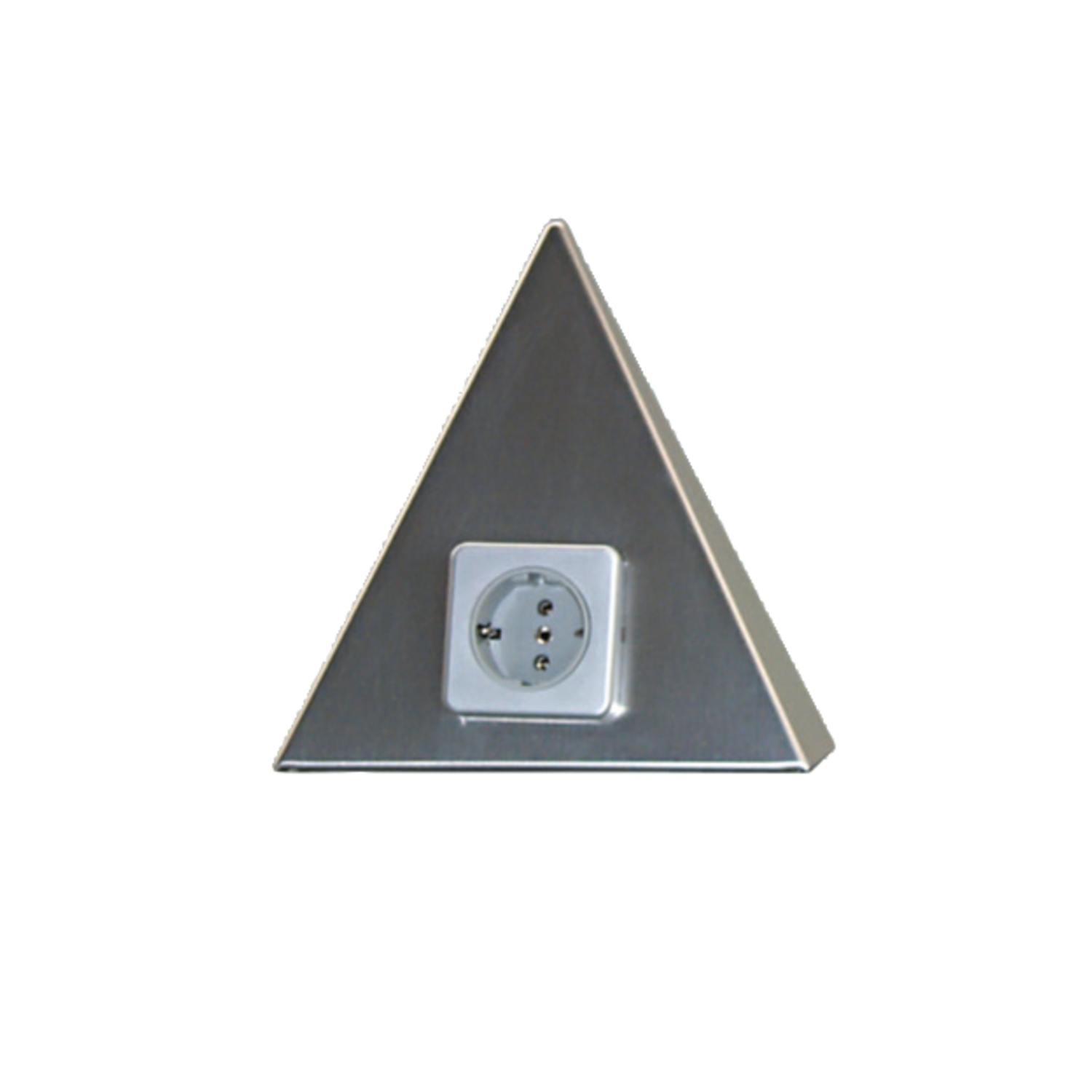 Delta Maxi alu enkel stopcontact D-NL-L