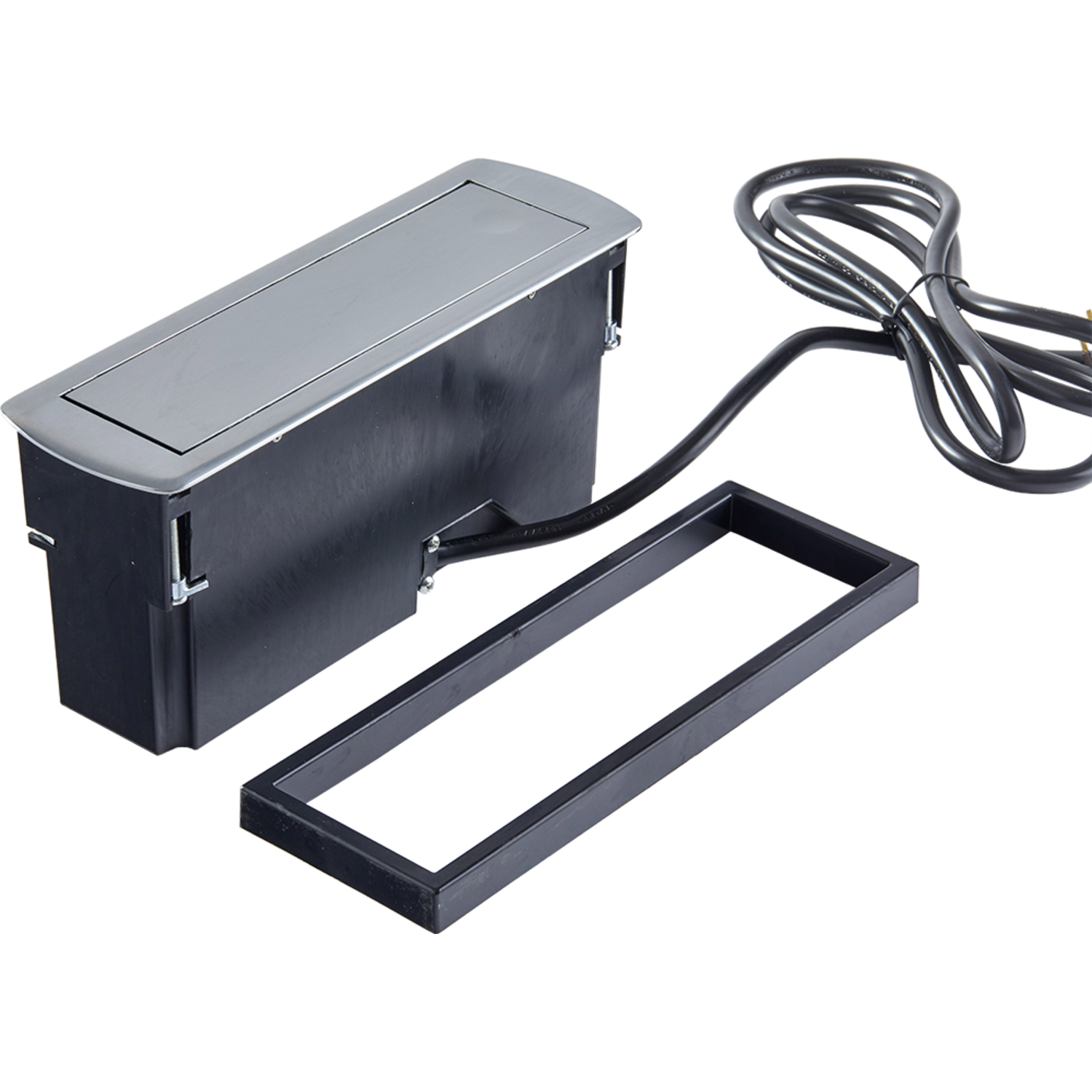 Cizo pop up nl/d/l 2x16a-2xusb 2a chroomom om