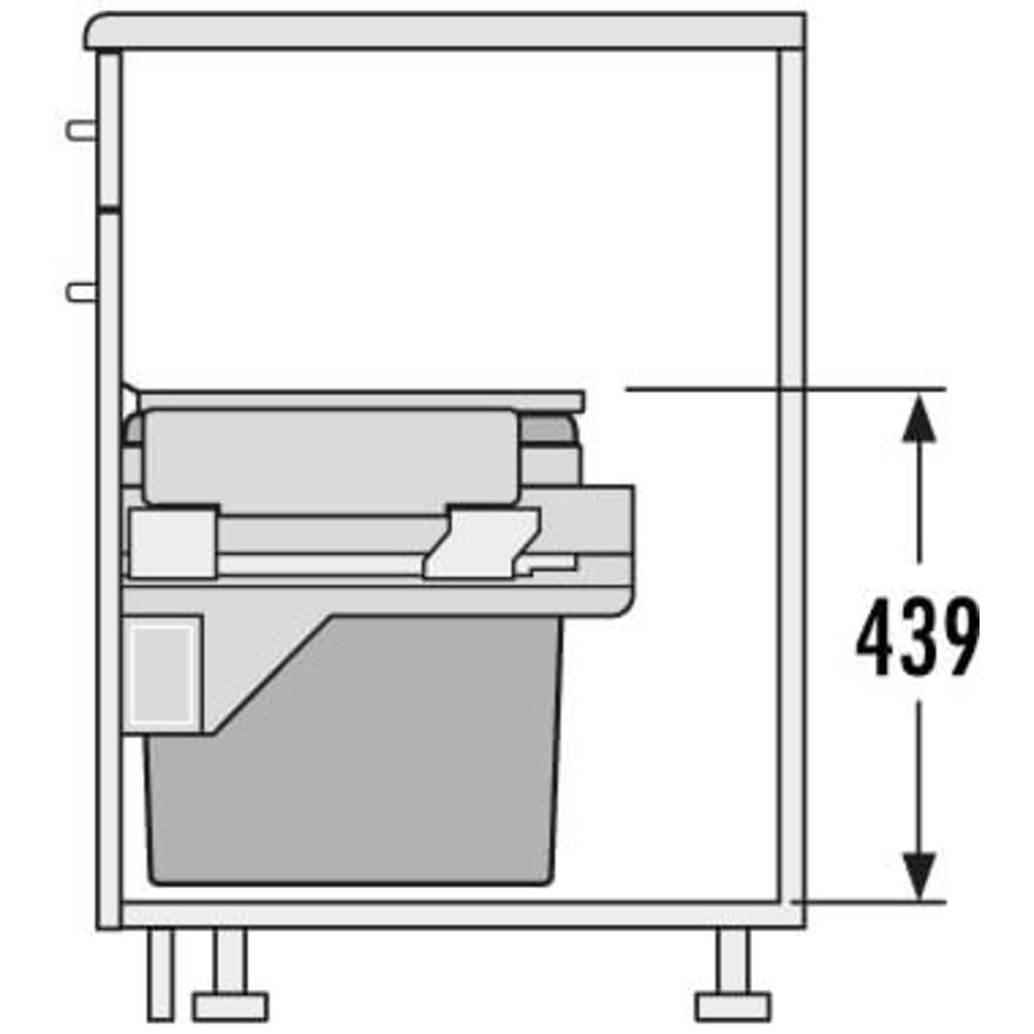 Hailo eurocargo-S 50cm 30l + 19l