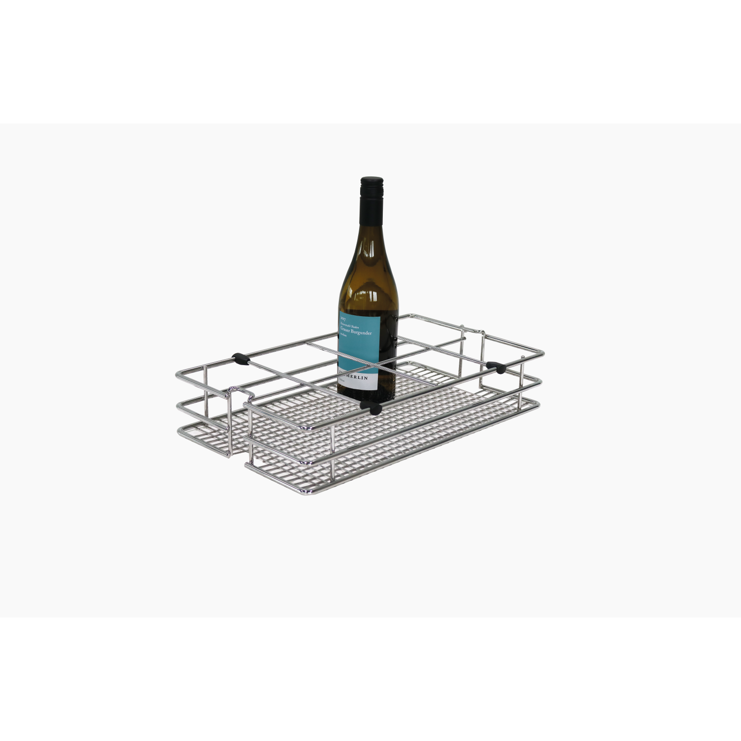 Flessenverdeling voor korf k400mm chroom
