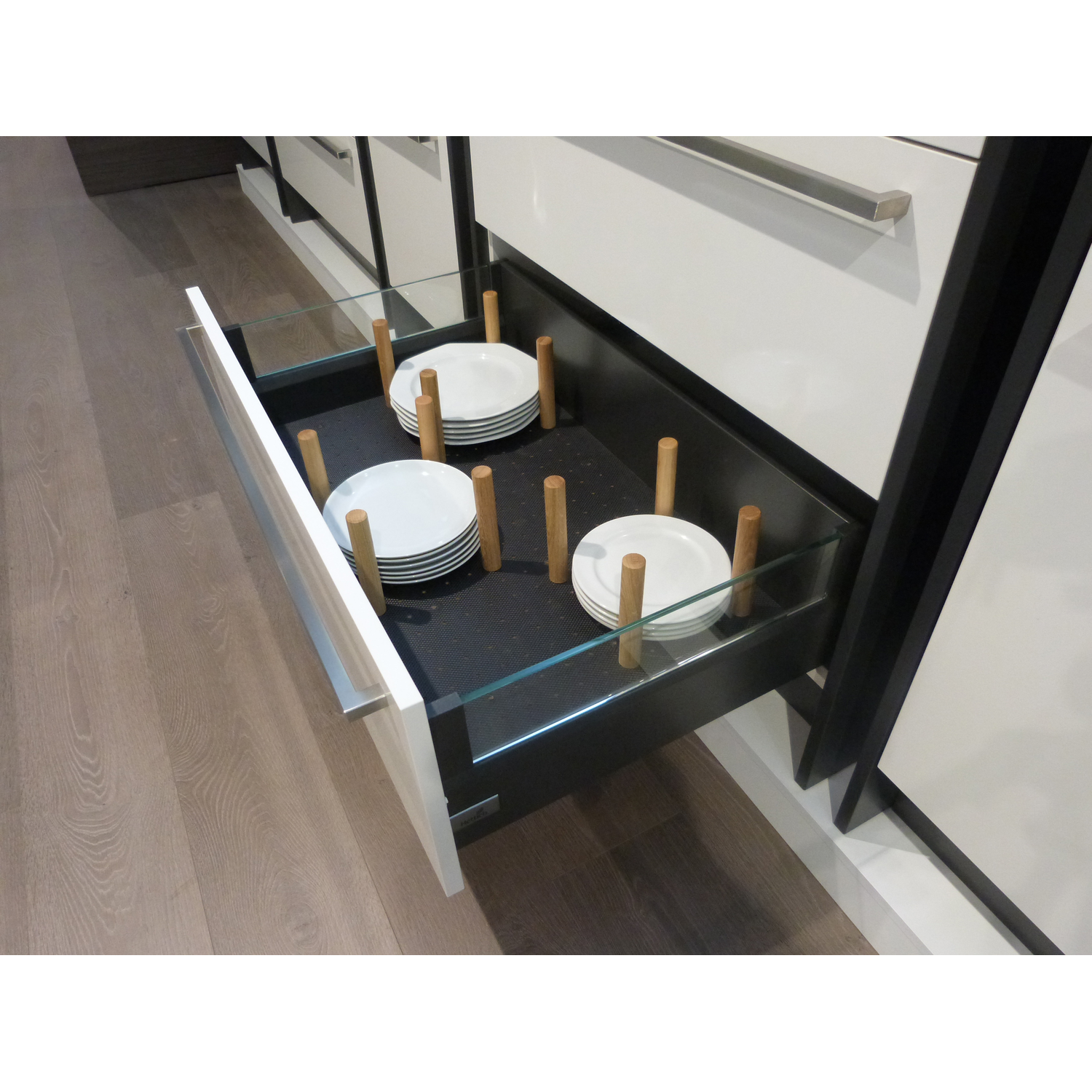Modulo set frontlade antislip+stokkenset eik k1201 1124 x 472 x 15 mm