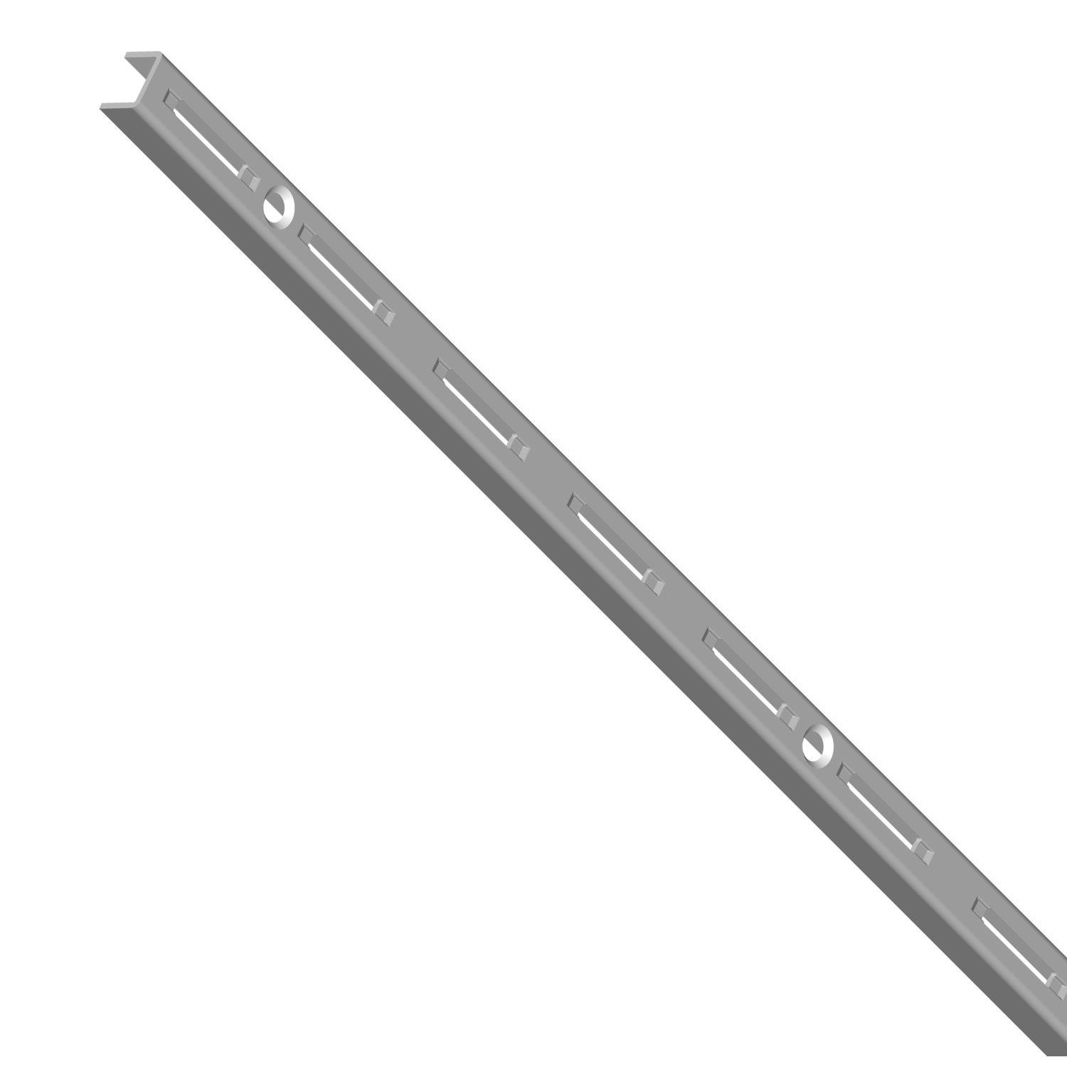 Stellijsten element enkel - 1,5m grijs