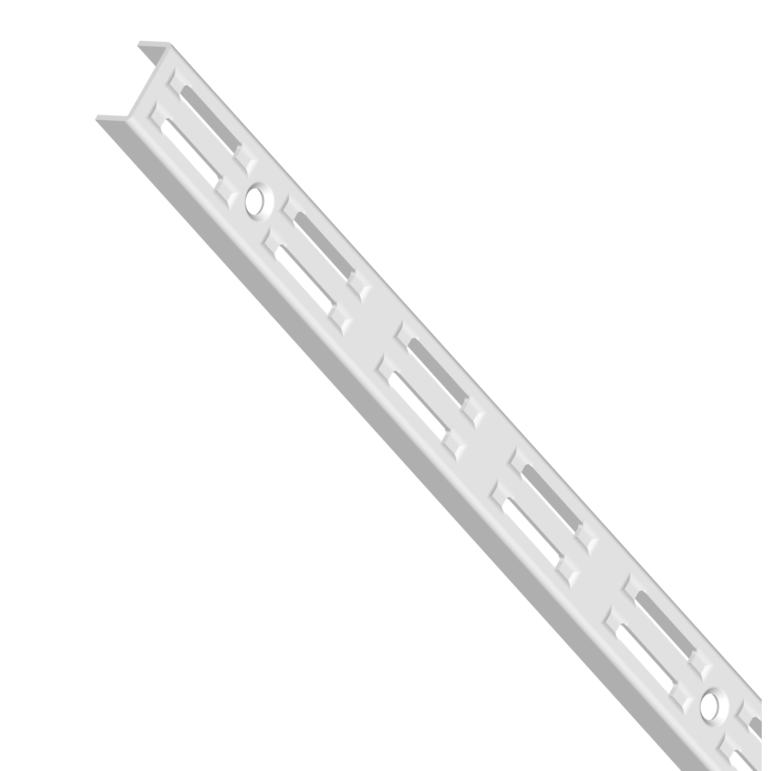 Stellijsten dubbel element 5820 wit 1,5m