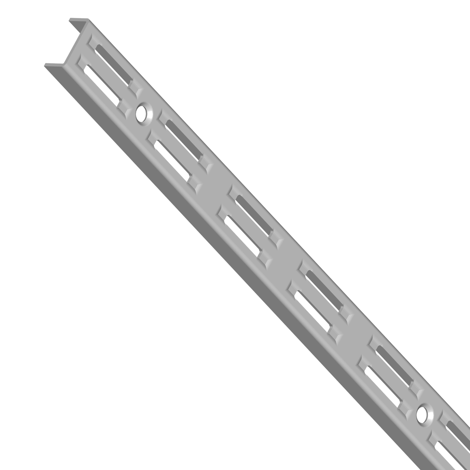 Stellijsten dubbel element grijs 1,5m