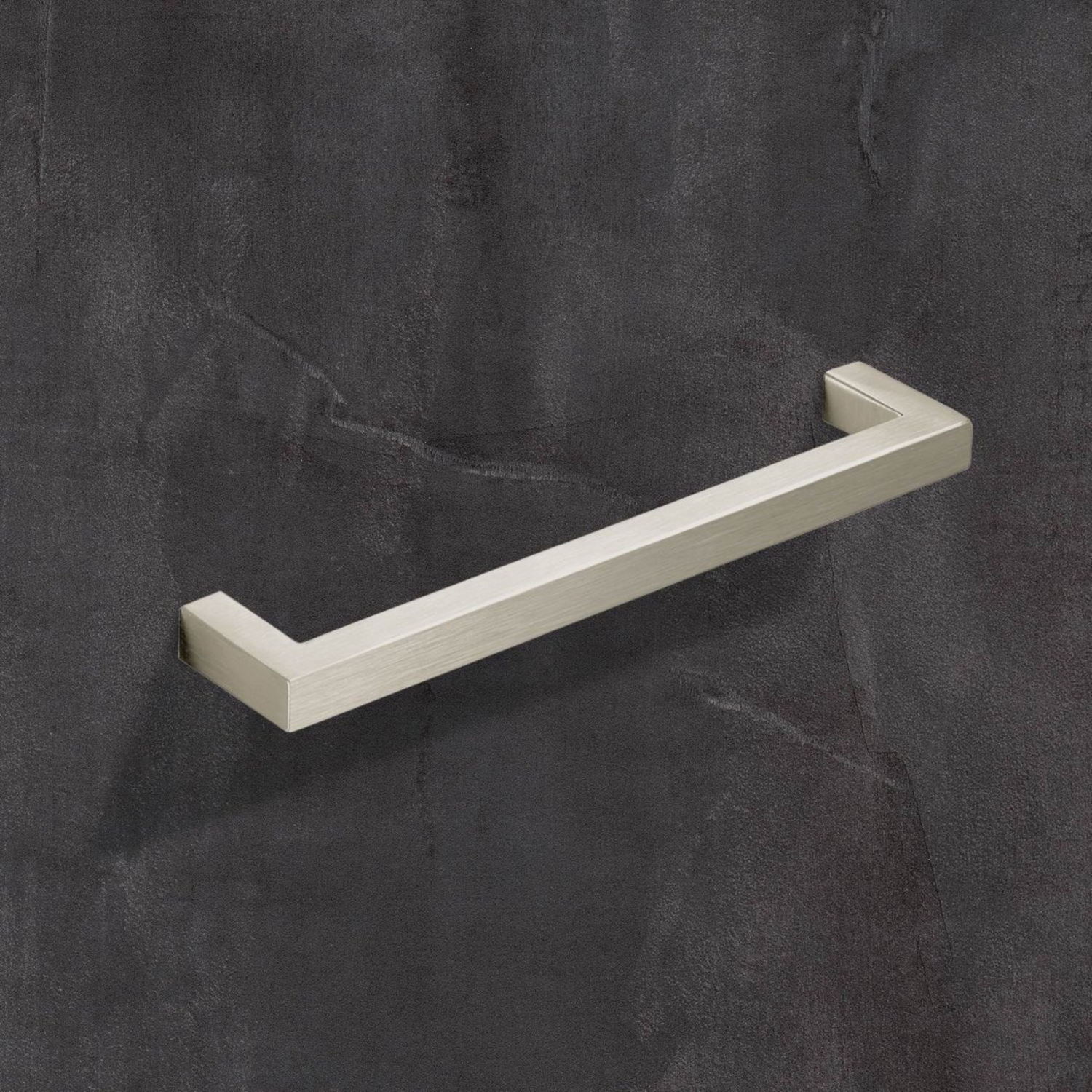Greep Anzio, boorafstand 608, L 618 mm, B 10 mm, H 32 mm, roestvrij staal geborsteld