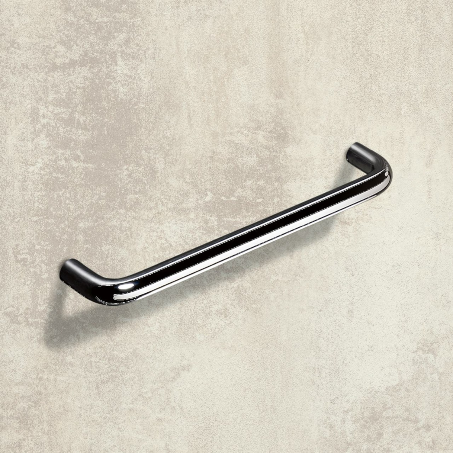 Greep Avenio, boorafstand 192, L 202 mm, H 32 mm, ø 10 mm, glans verchroomd