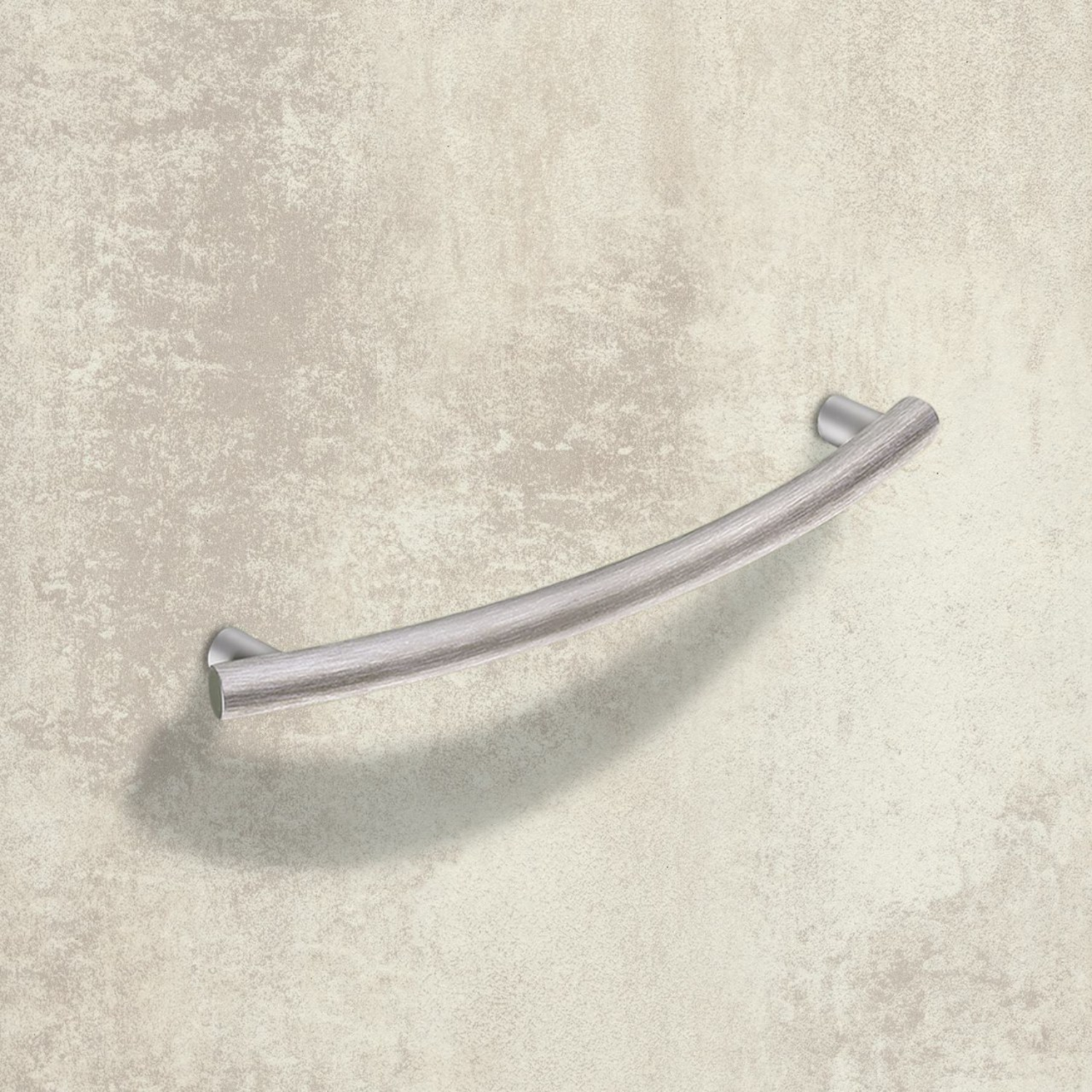 Greep Bathia, boorafstand 128, L 151 mm, B 8 mm, H 28 mm, roestvrij staal finish geborsteld