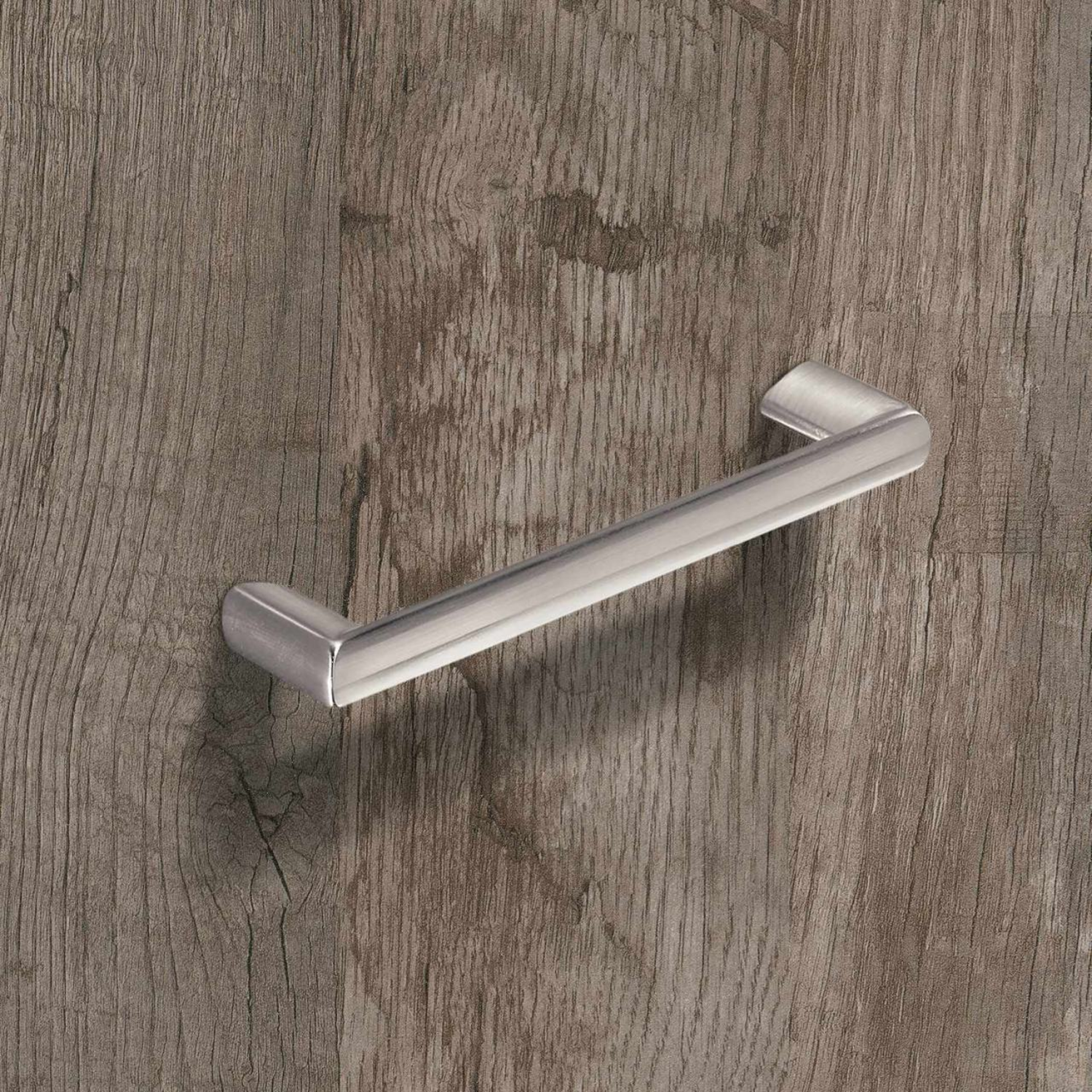 Greep Chalcis, boorafstand 128, L 147 mm, B 11 mm, H 31 mm, roestvrij staal finish geborsteld