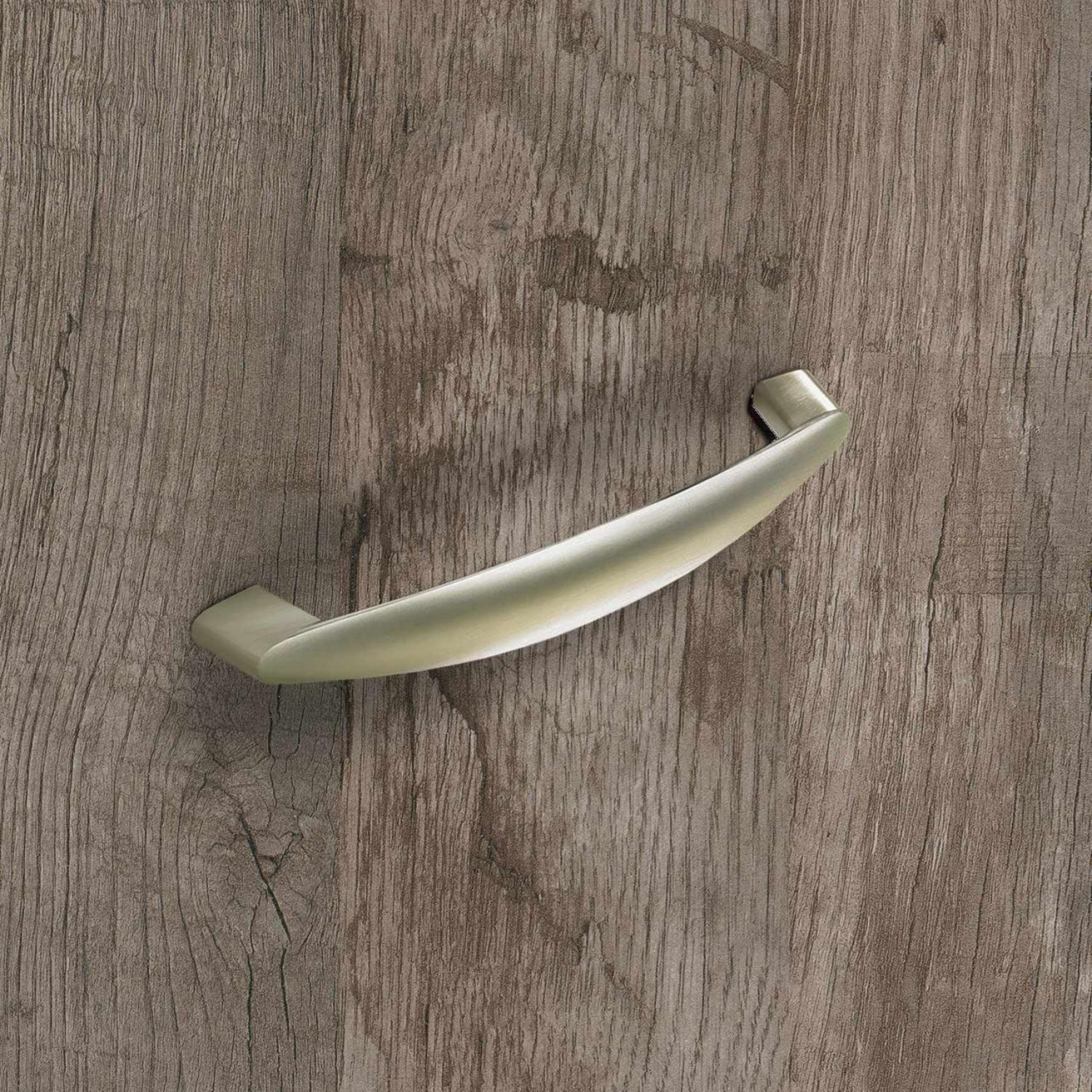 Greep Dinia, boorafstand 96, L 118 mm, B 16 mm, H 28 mm, roestvrij staal finish geborsteld