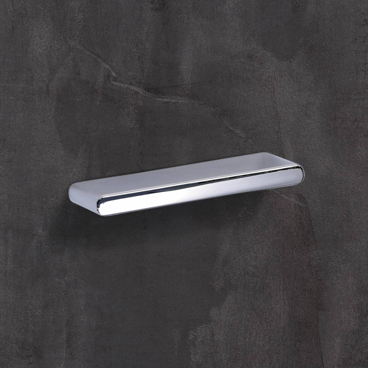 Greep Fermo, boorafstand 32 / 64 mm, L 74 mm, B 7 mm, H 27 mm, glans verchroomd