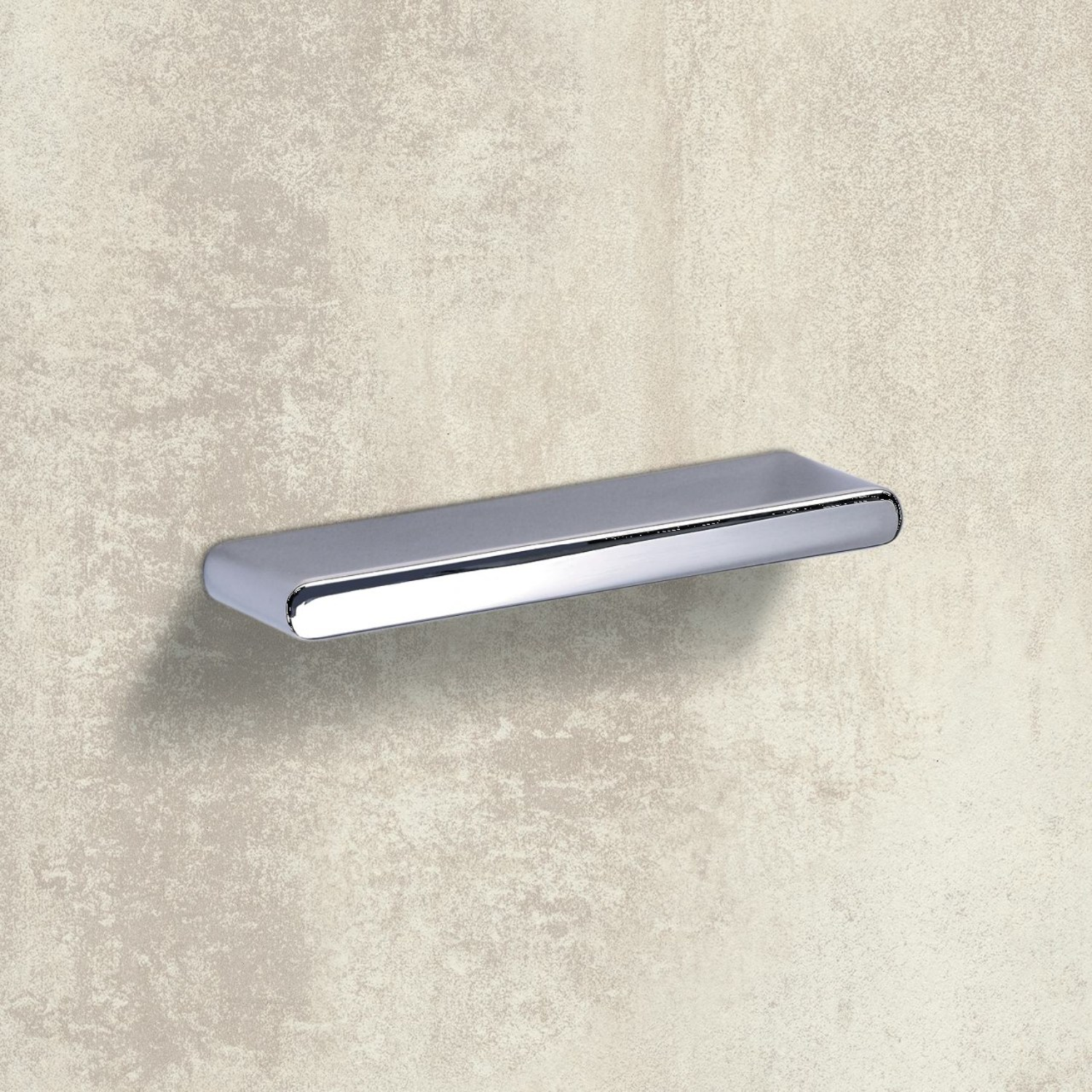 Greep Fermo, boorafstand 32 / 64 mm, L 74 mm, B 7 mm, H 27 mm, glans verchroomd