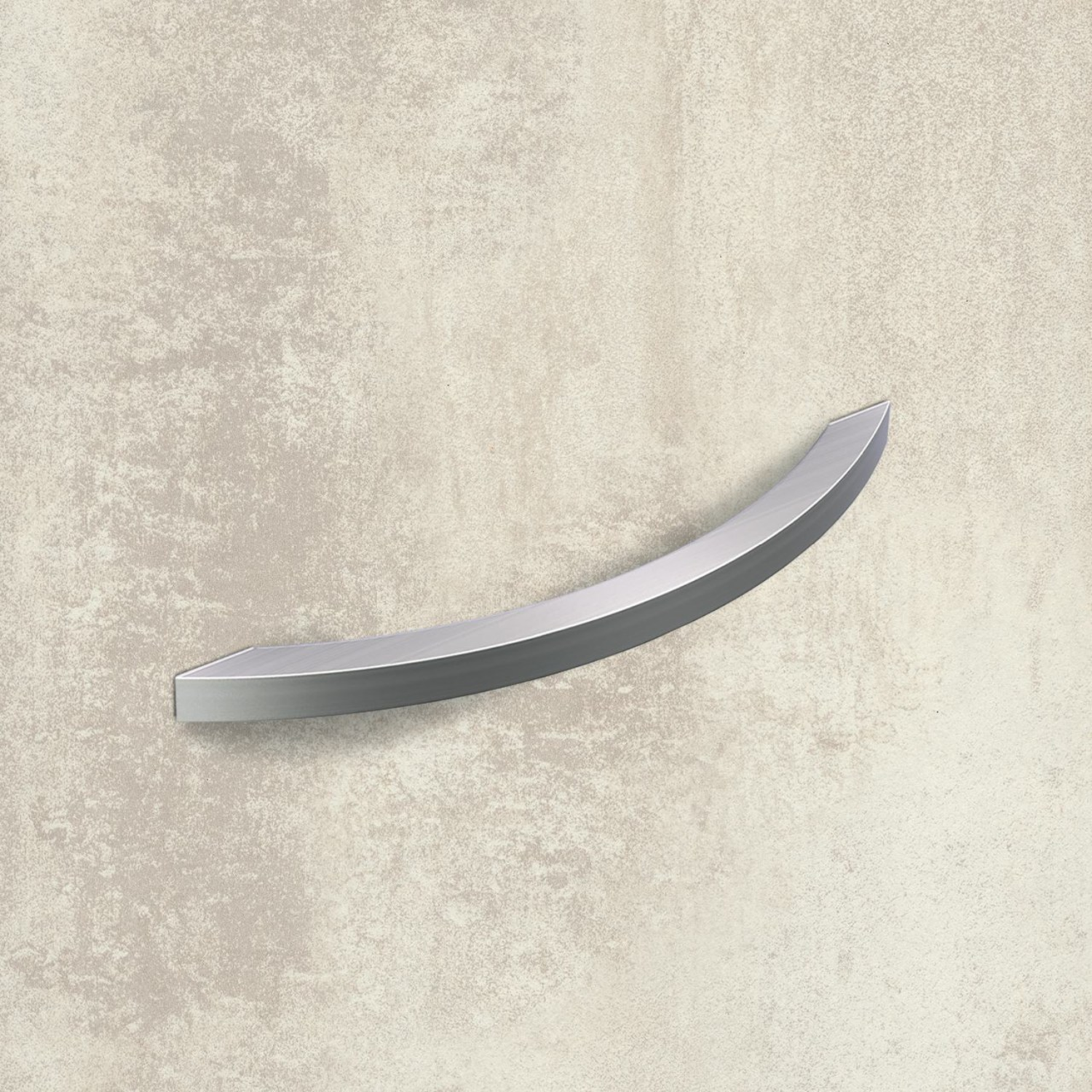 Greep Guarani, boorafstand 160, L 181 mm, B 10 mm, H 31 mm, roestvrij staal geborsteld