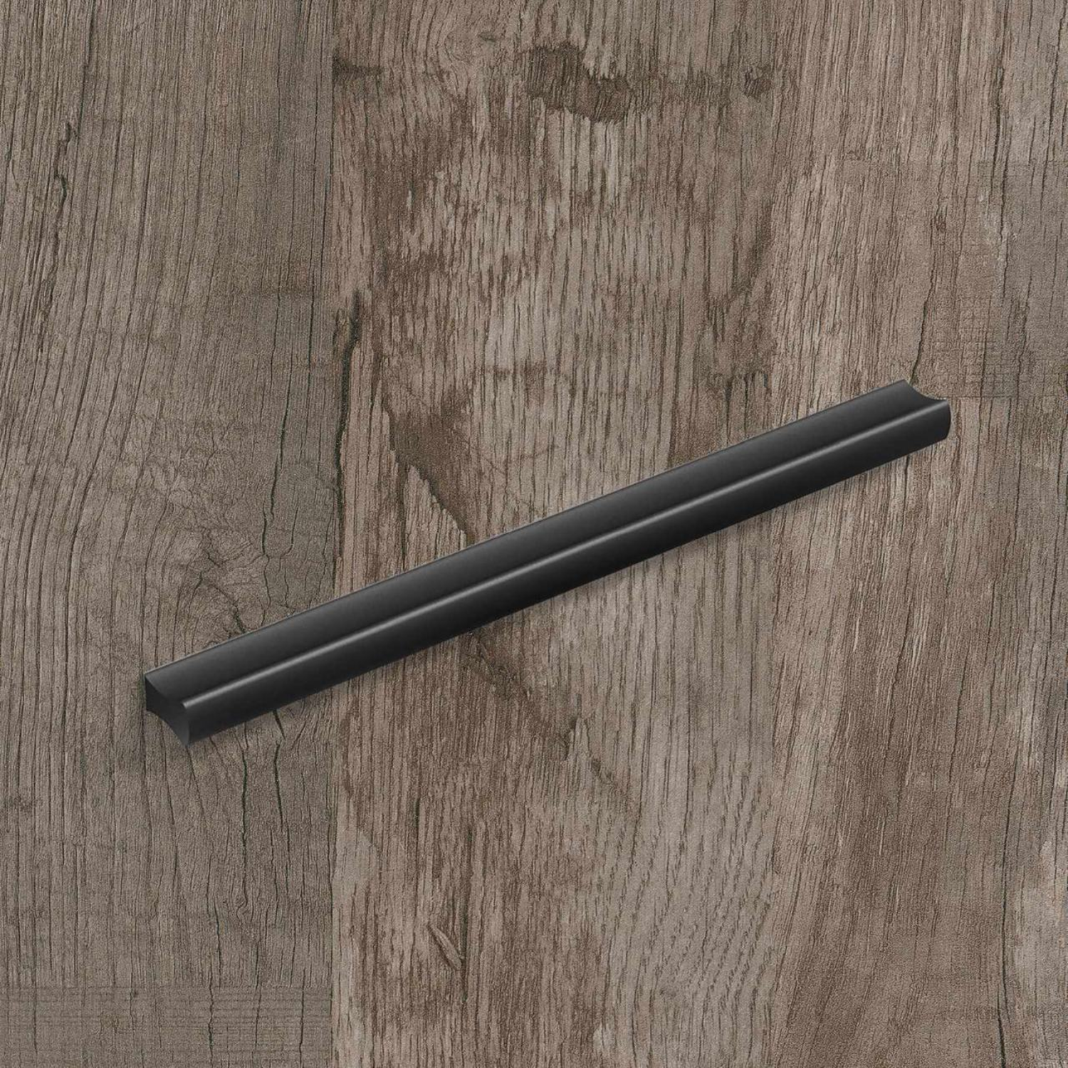 Greep Kervo, boorafstand 64, L 88 mm, B 10 mm, H 18 mm, mat zwart