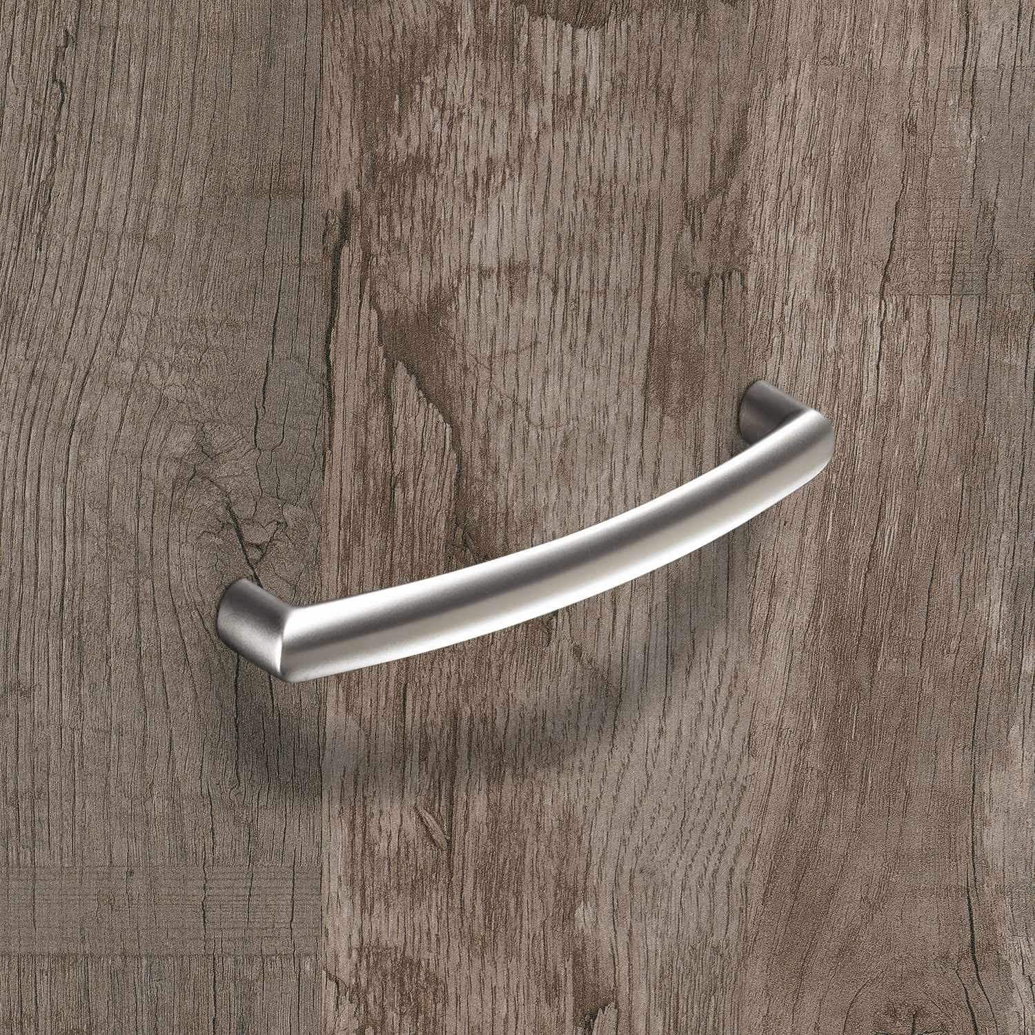 Greep Matilo, boorafstand 128, L 138 mm, B 13 mm, H 30 mm, Mat vernikkeld