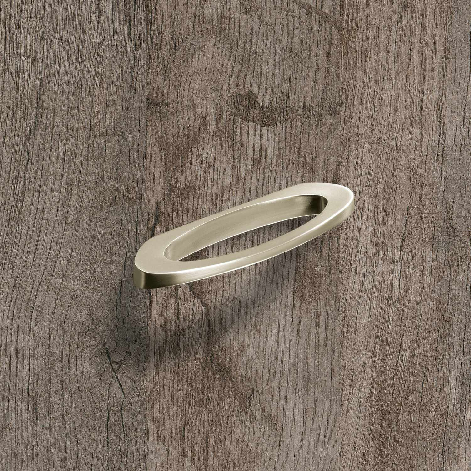 Greep Neapolis, boorafstand 96, L 148 mm, B 15 mm, H 41 mm, roestvrij staal finish geborsteld