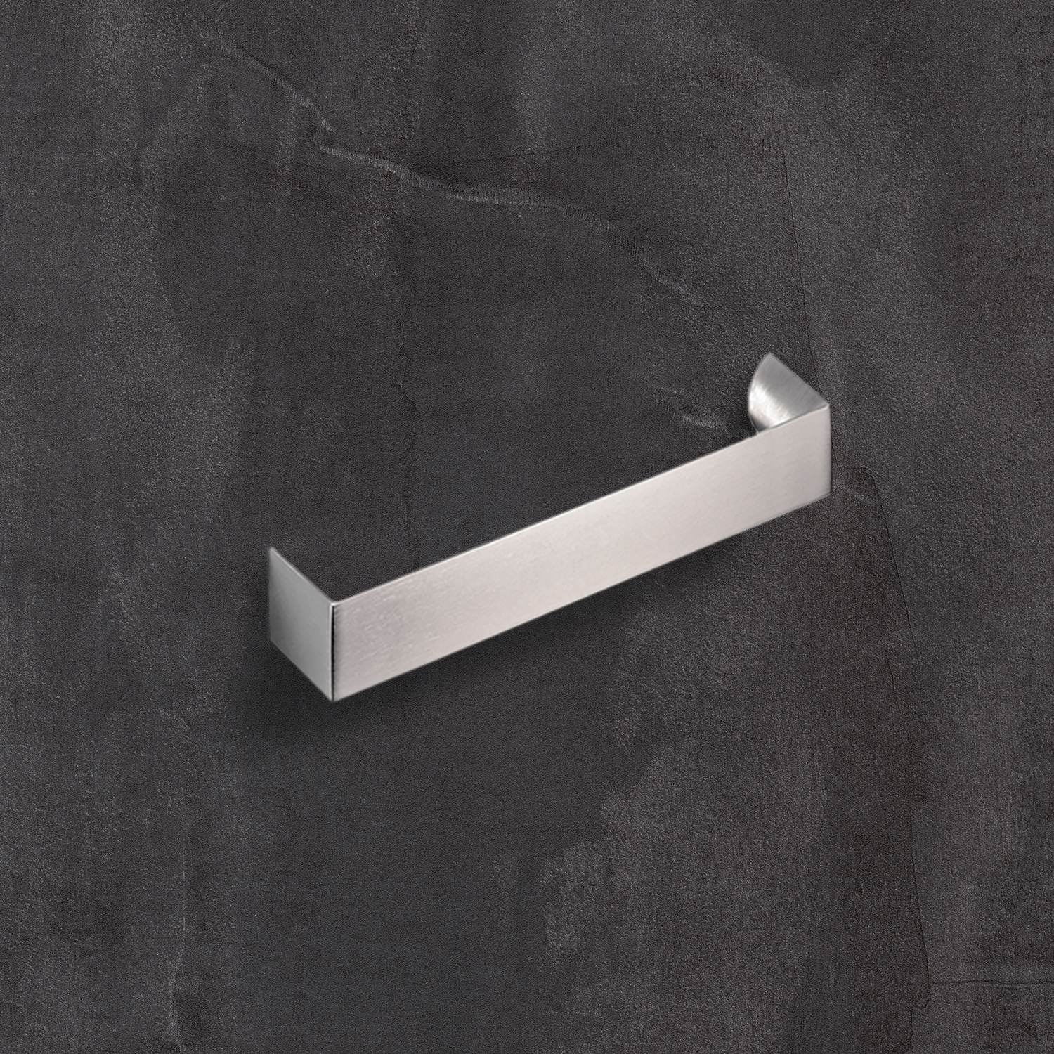 Greep Nursia, boorafstand 160, L 168 mm, B 24 mm, H 30 mm, roestvrij staal finish geborsteld