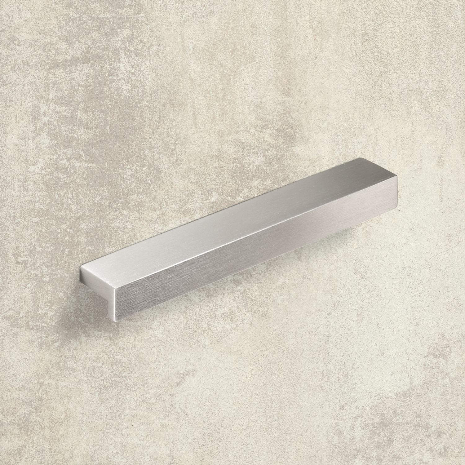Greep Rovigo, boorafstand 160, L 175 mm, B 16 mm, H 25 mm, roestvrij staal finish geborsteld