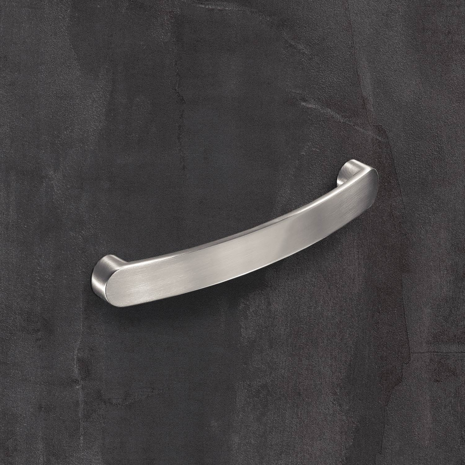 Greep Salona, boorafstand 160, L 180 mm, B 19 mm, H 27 mm, roestvrij staal finish geborsteld