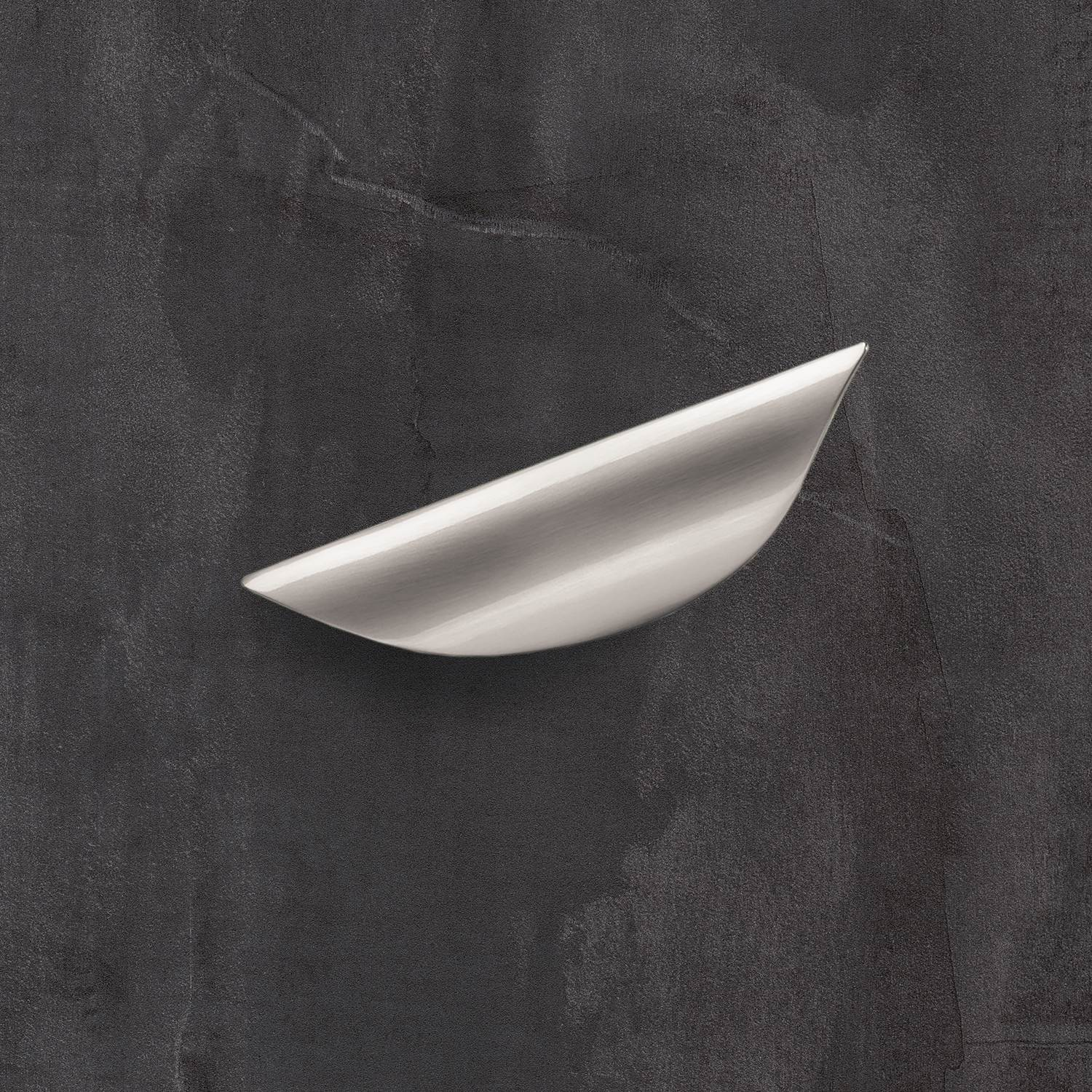 Greep Trento, boorafstand 96, L 171 mm, B 24 mm, H 18 mm, roestvrij staal finish geborsteld