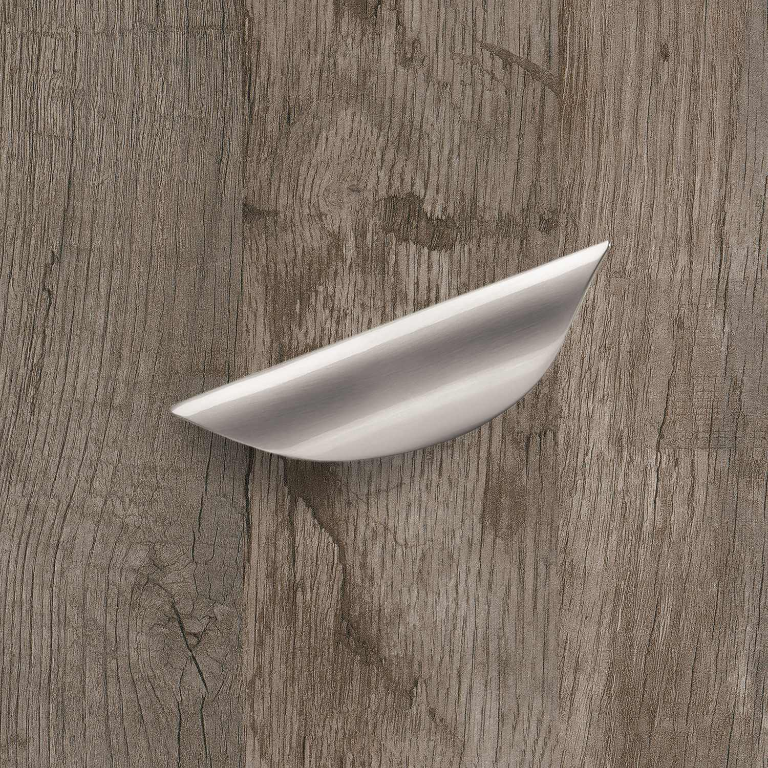 Greep Trento, boorafstand 96, L 171 mm, B 24 mm, H 18 mm, roestvrij staal finish geborsteld