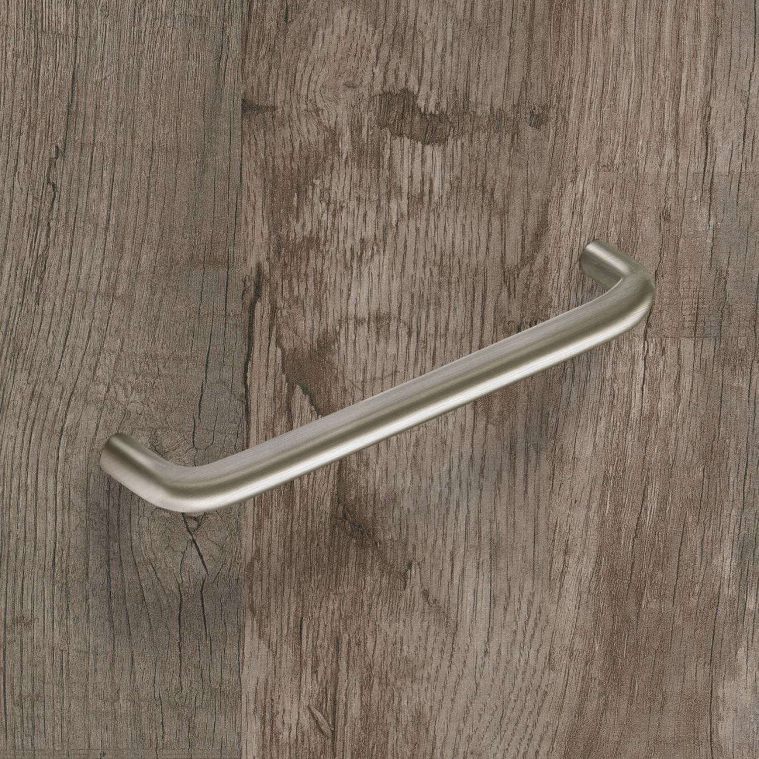 Greep Avenio, boorafstand 128, L 138 mm, H 32 mm, ø 10 mm, roestvrij staal finish geborsteld