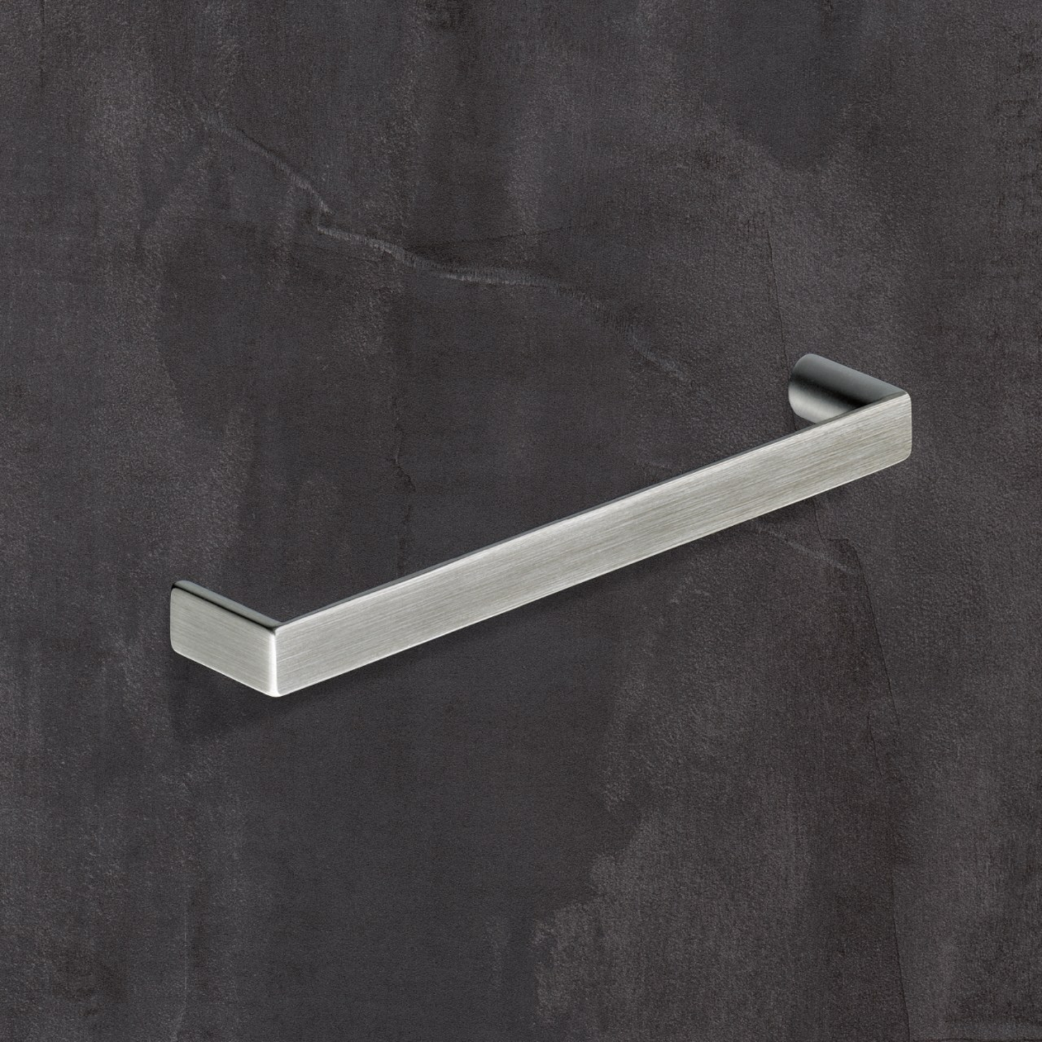 Greep Baldone, boorafstand 256, L 264 mm, B 15 mm, H 29 mm, roestvrij staal finish geborsteld