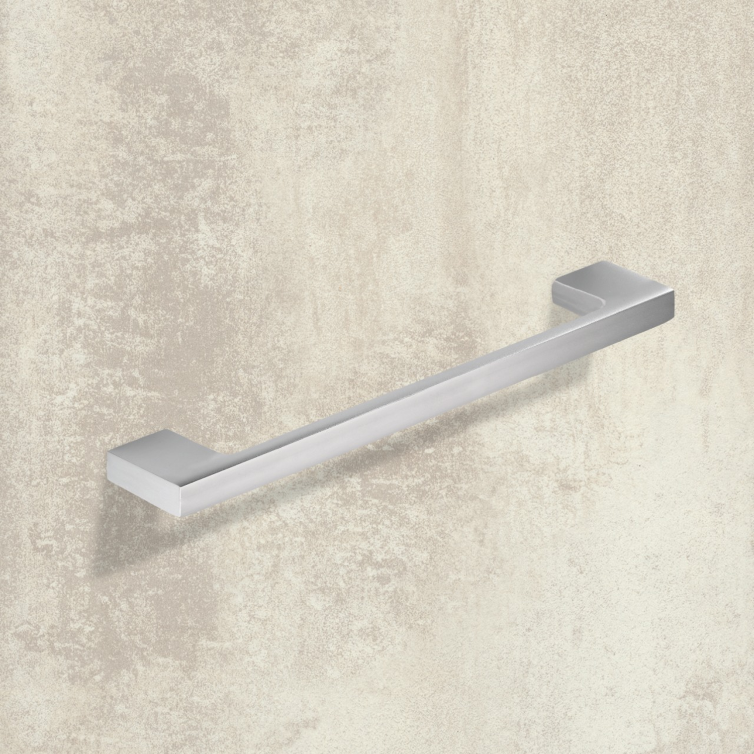 Greep Belluno, boorafstand 224 / 256 mm, L 267 mm, B 9 mm, H 30 mm, Mat verchroomd