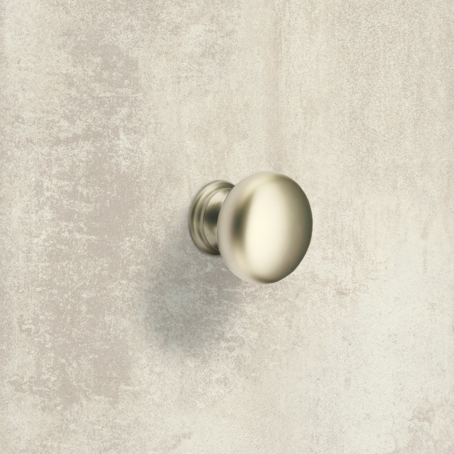 Knop Cirpi, H 27 mm, ø 30 mm, Mat vernikkeld