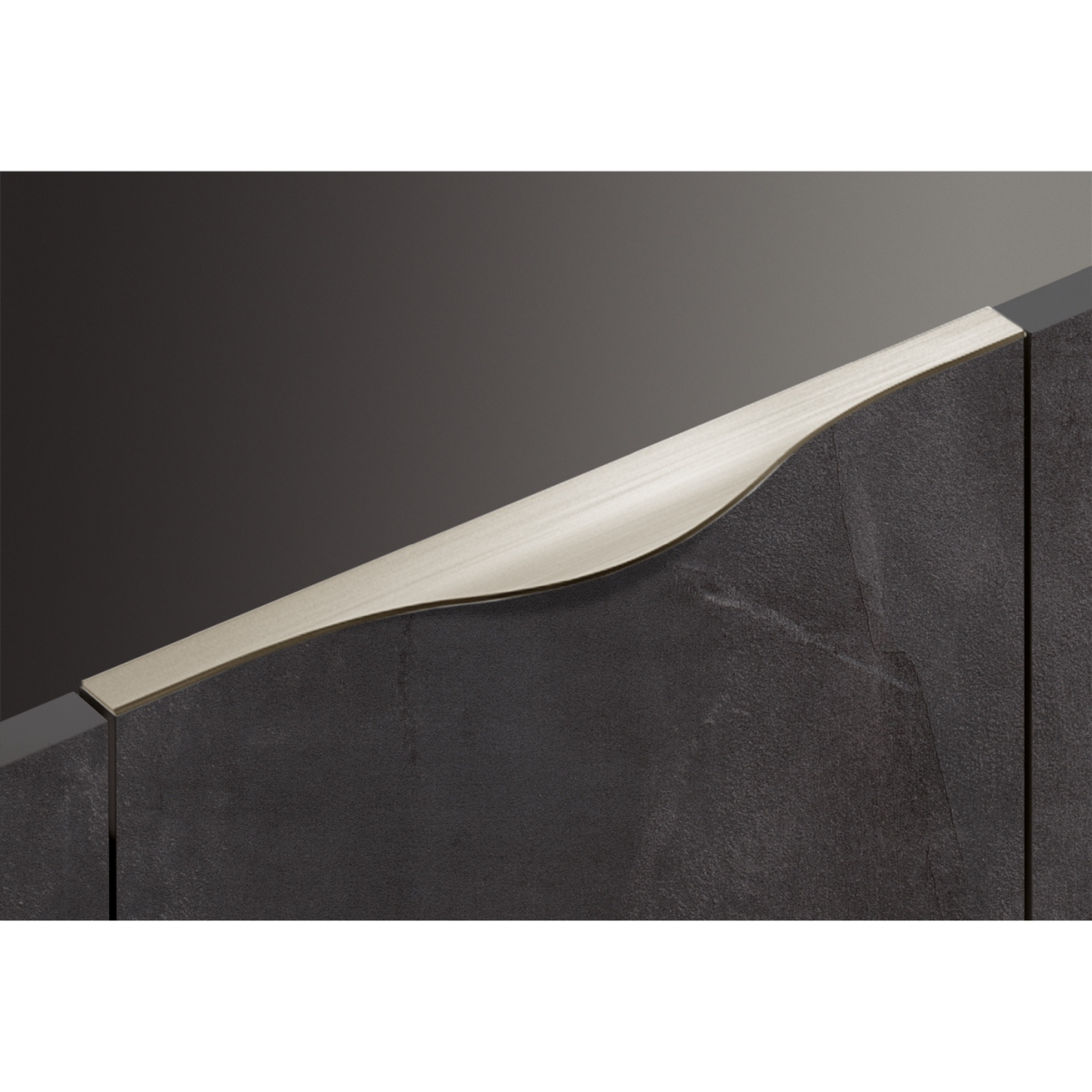 Greeplijst Codania, L 295 mm, roestvrij staal finish geborsteld