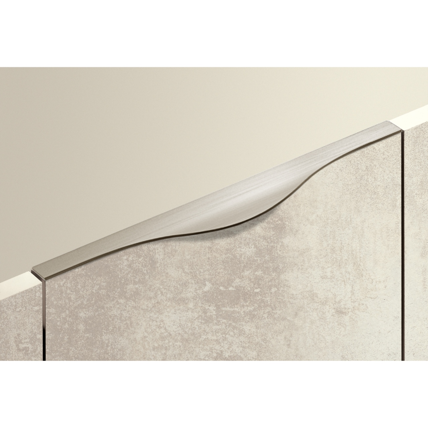 Greeplijst Codania, L 295 mm, roestvrij staal finish geborsteld